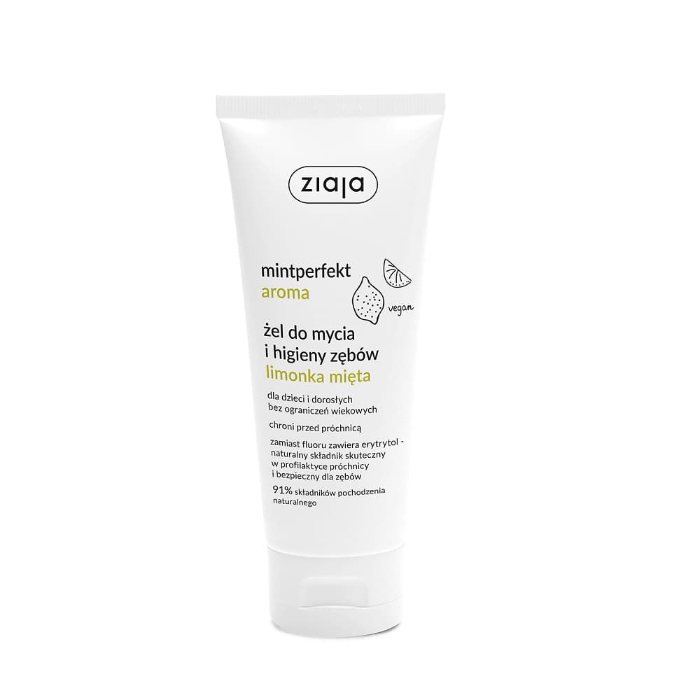 

Ziaja Mintperfekt Aroma żel do mycia i higieny zębów Limonka Mięta 100ml