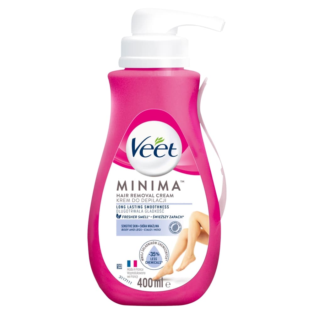 

Veet Minima krem do depilacji skóra wrażliwa 400ml