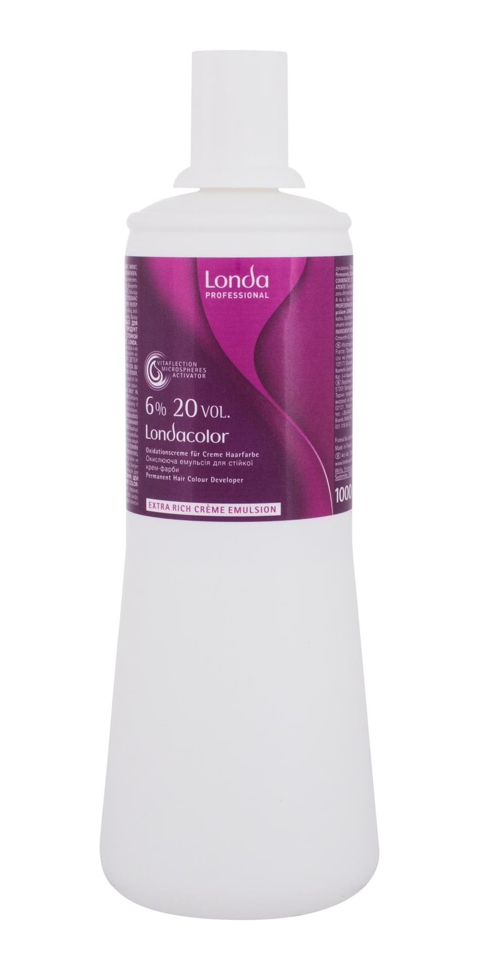 

Londa Professional Extra Rich Cream Emulsion Permanent Colour 6% Farba do włosów 1000ml (W)