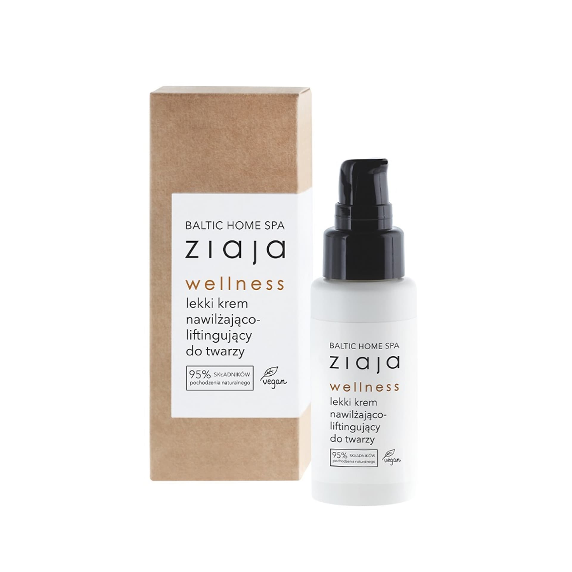 

Ziaja Baltic Home Spa Wellness lekki krem nawilżająco-liftingujący do twarzy 50ml