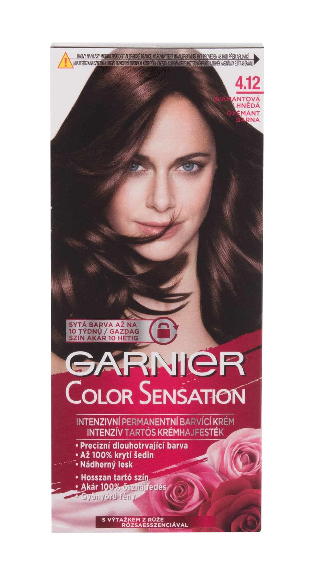

Garnier 4,12 Shimmering Brown Color Sensation Farba do włosów 40ml (W)