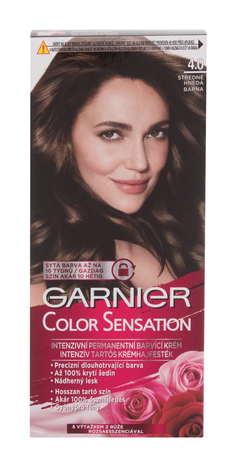 

Garnier 4,0 Deep Brown Color Sensation Farba do włosów 40ml (W)