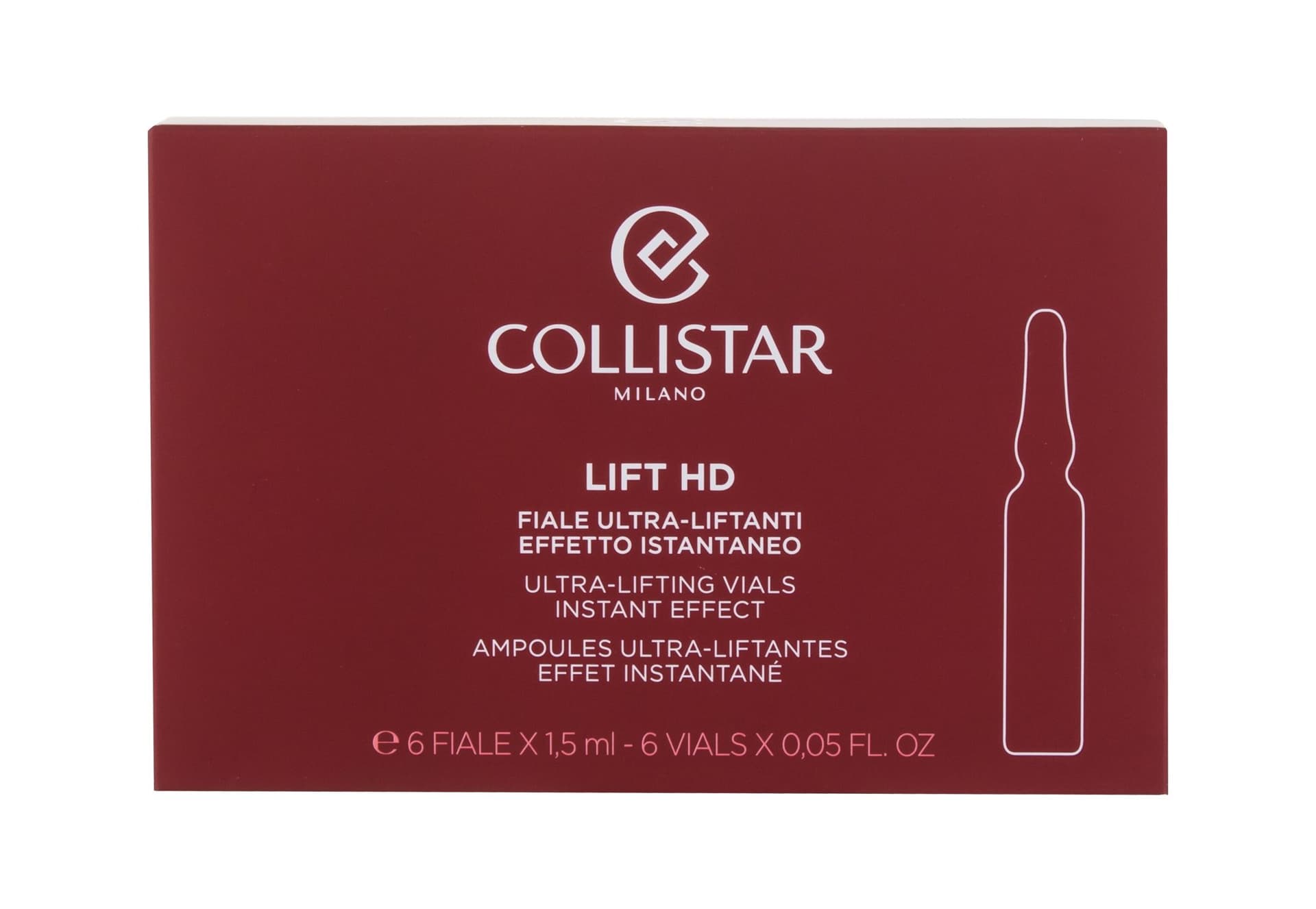

Collistar Lift HD Ultra Lifting Vials Instant Effect ampułki z efektem liftingującym 6x15ml