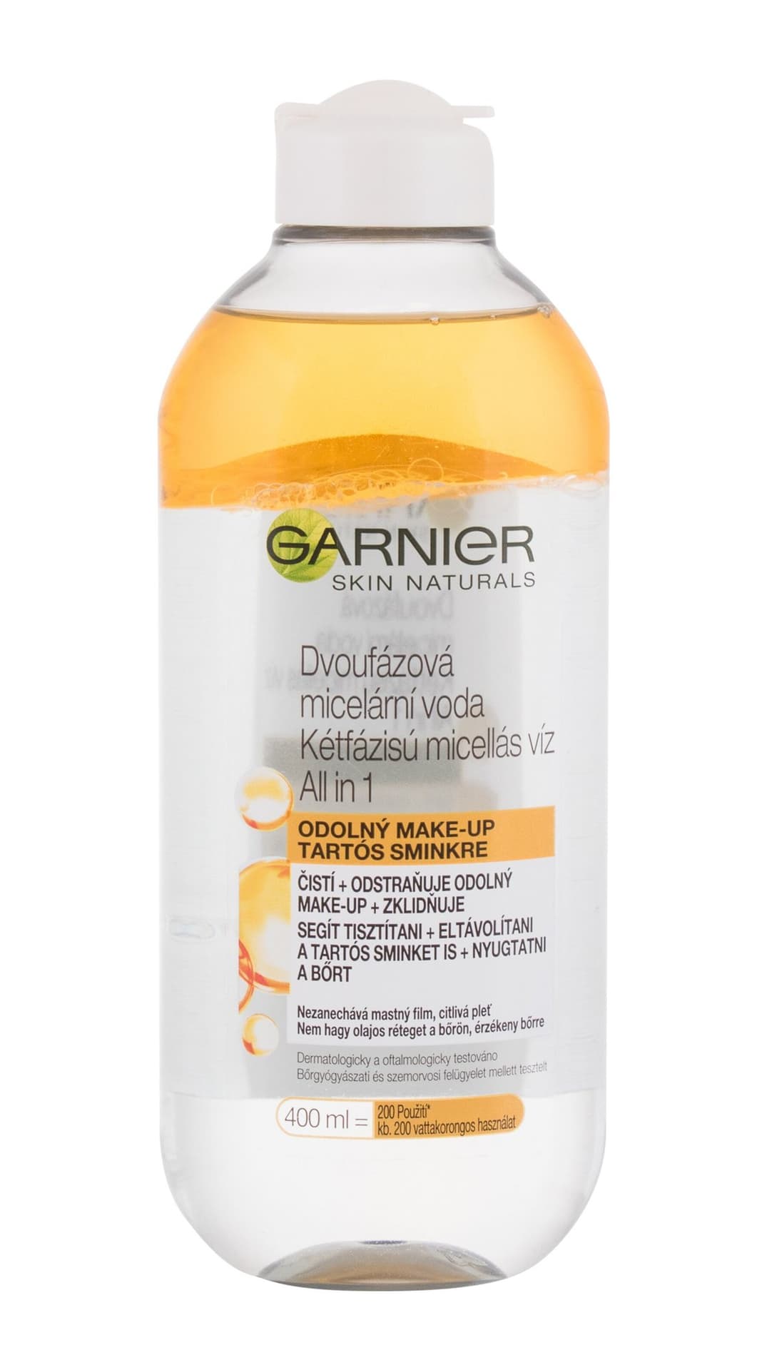 

Garnier Two-Phase Micellar Water All In One Skin Naturals Płyn micelarny 400ml (W)