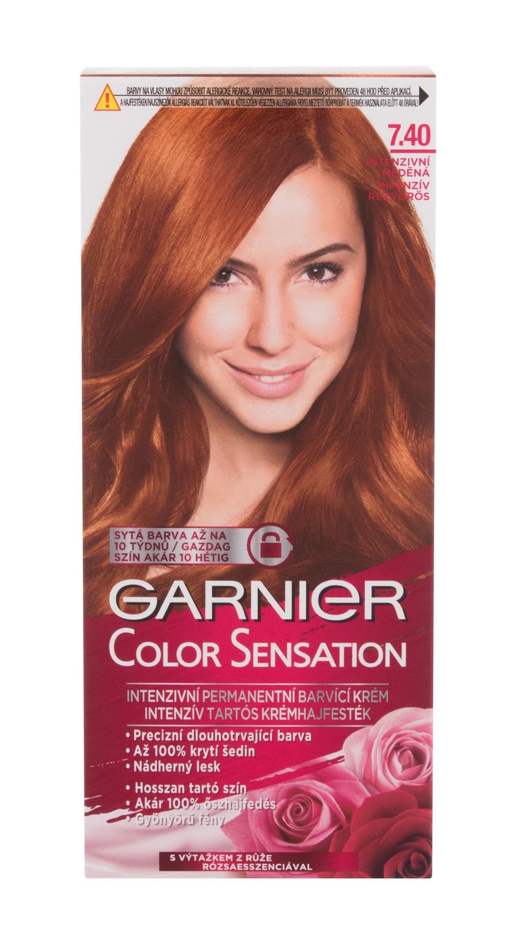 

Garnier 7,40 Intense Amber Color Sensation Farba do włosów 40ml (W)