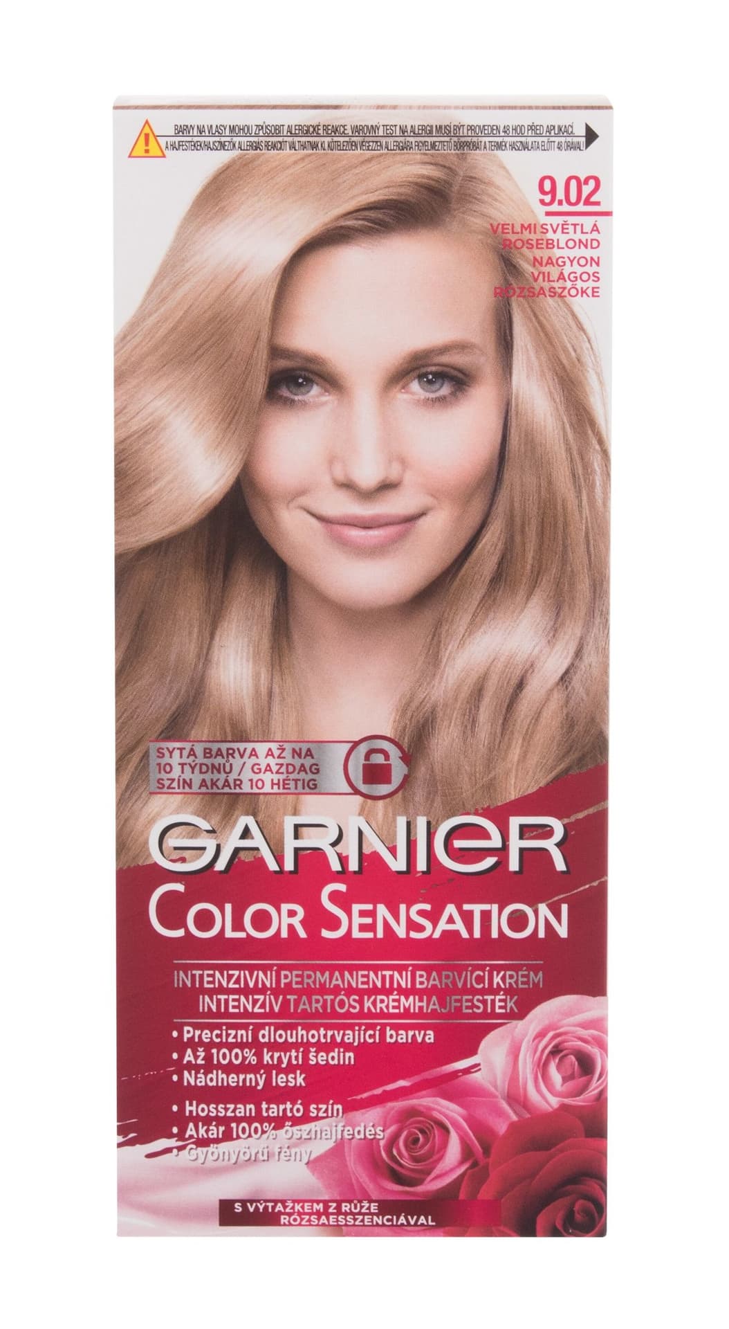 

Garnier 9,02 Light Roseblonde Color Sensation Farba do włosów 40ml (W)
