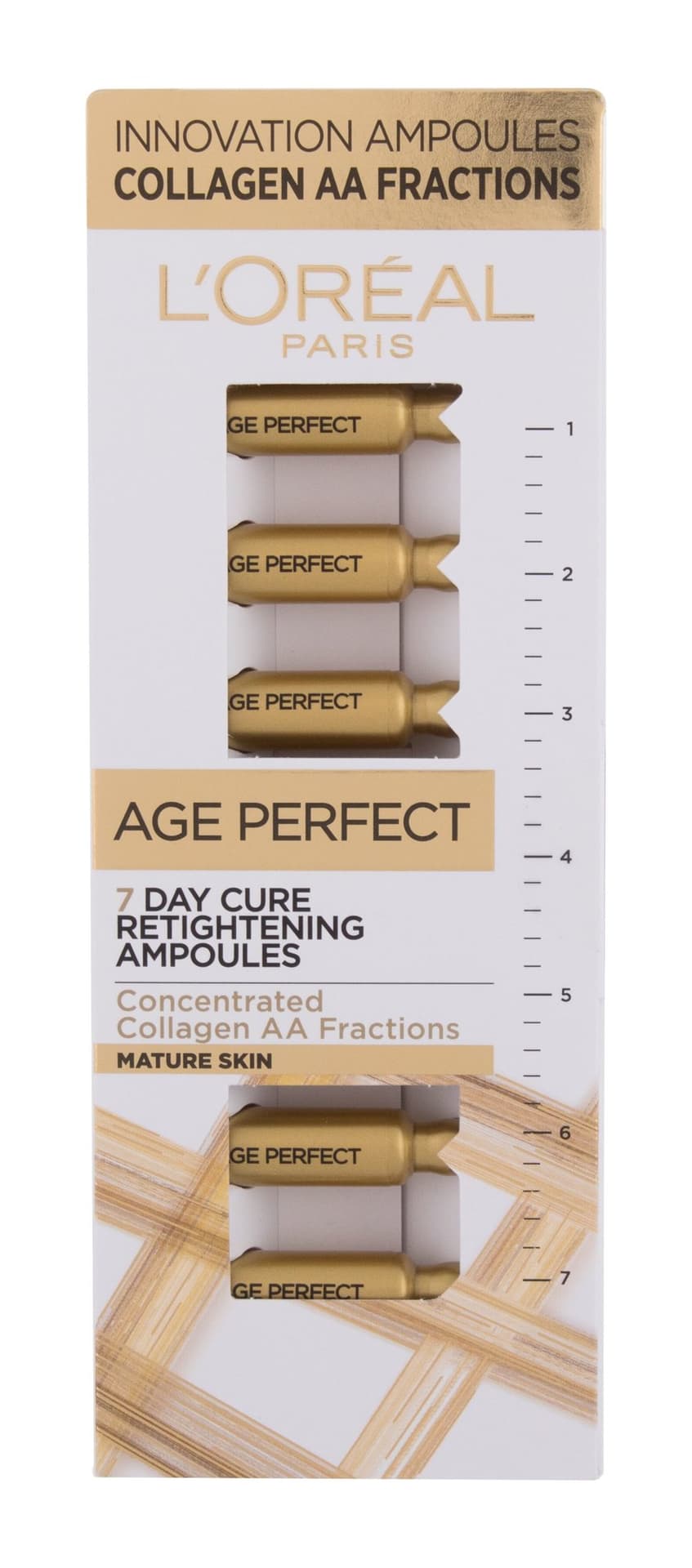 

L´Oréal Paris 7 Day Cure Retightening Ampoules Age Perfect Serum do twarzy 7ml (W)