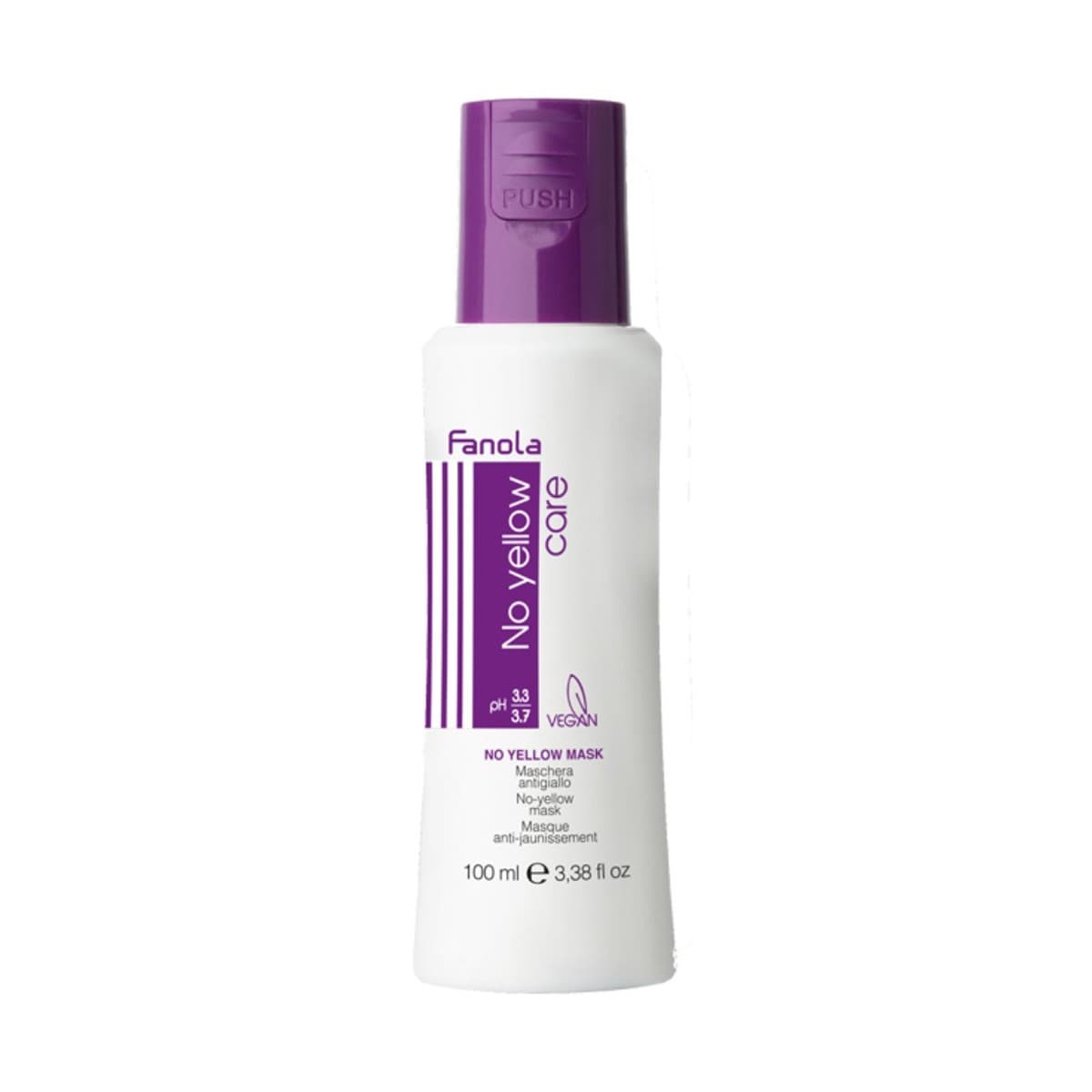 

Fanola No Yellow Mask maska niwelująca żółty odcień do włosów rozjaśnianych i blond 100ml