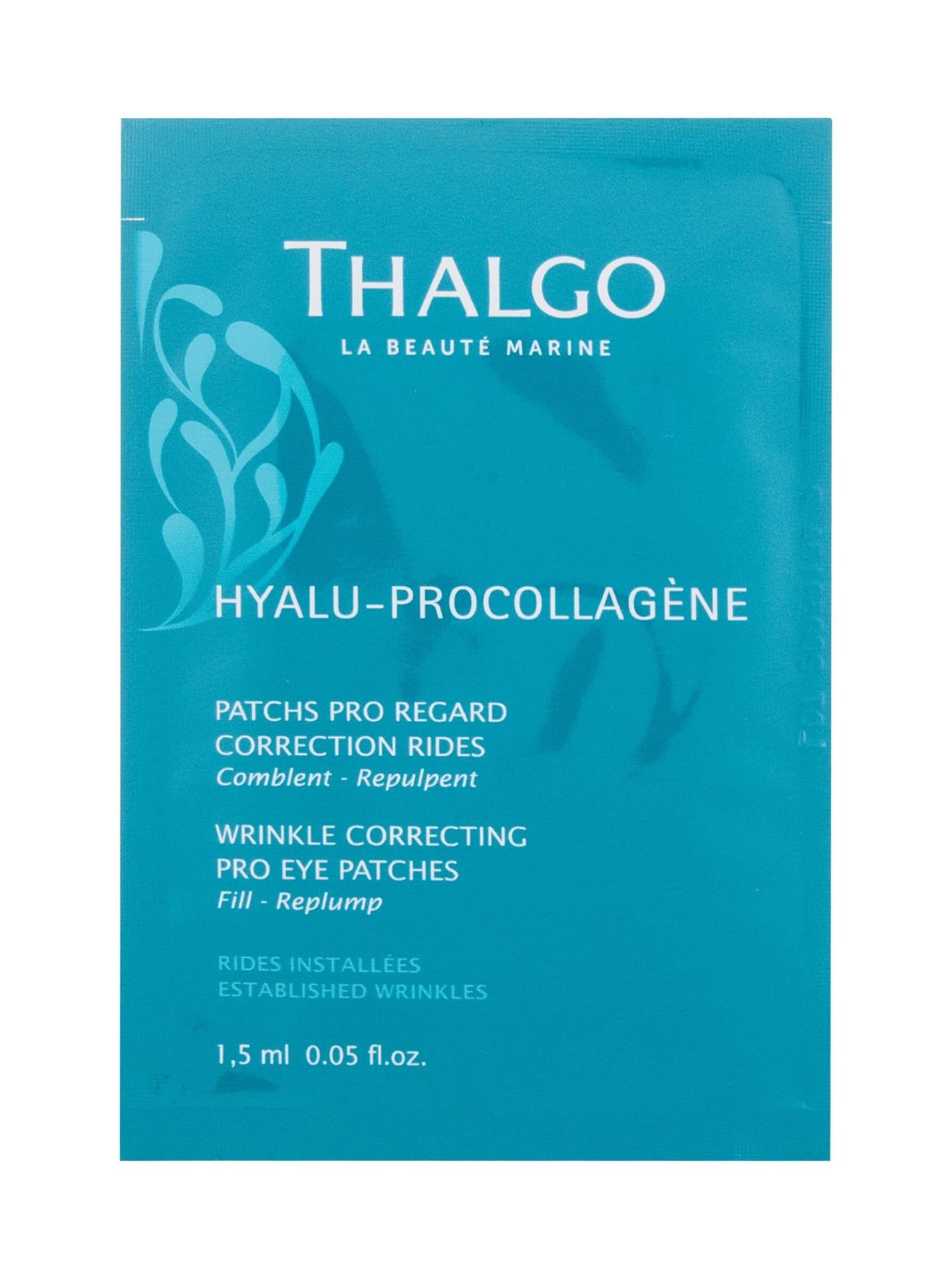 

Thalgo Wrinkle Correcting Pro Eye Patches Hyalu-Procollagéne Żel pod oczy 8 szt (W)