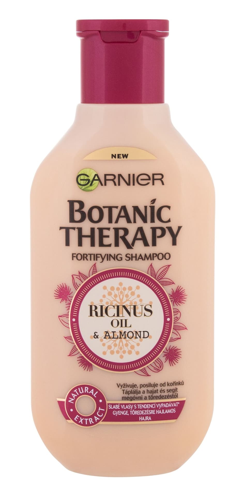

Garnier Ricinus Oil Almond Botanic Therapy Szampon do włosów 250ml (W)