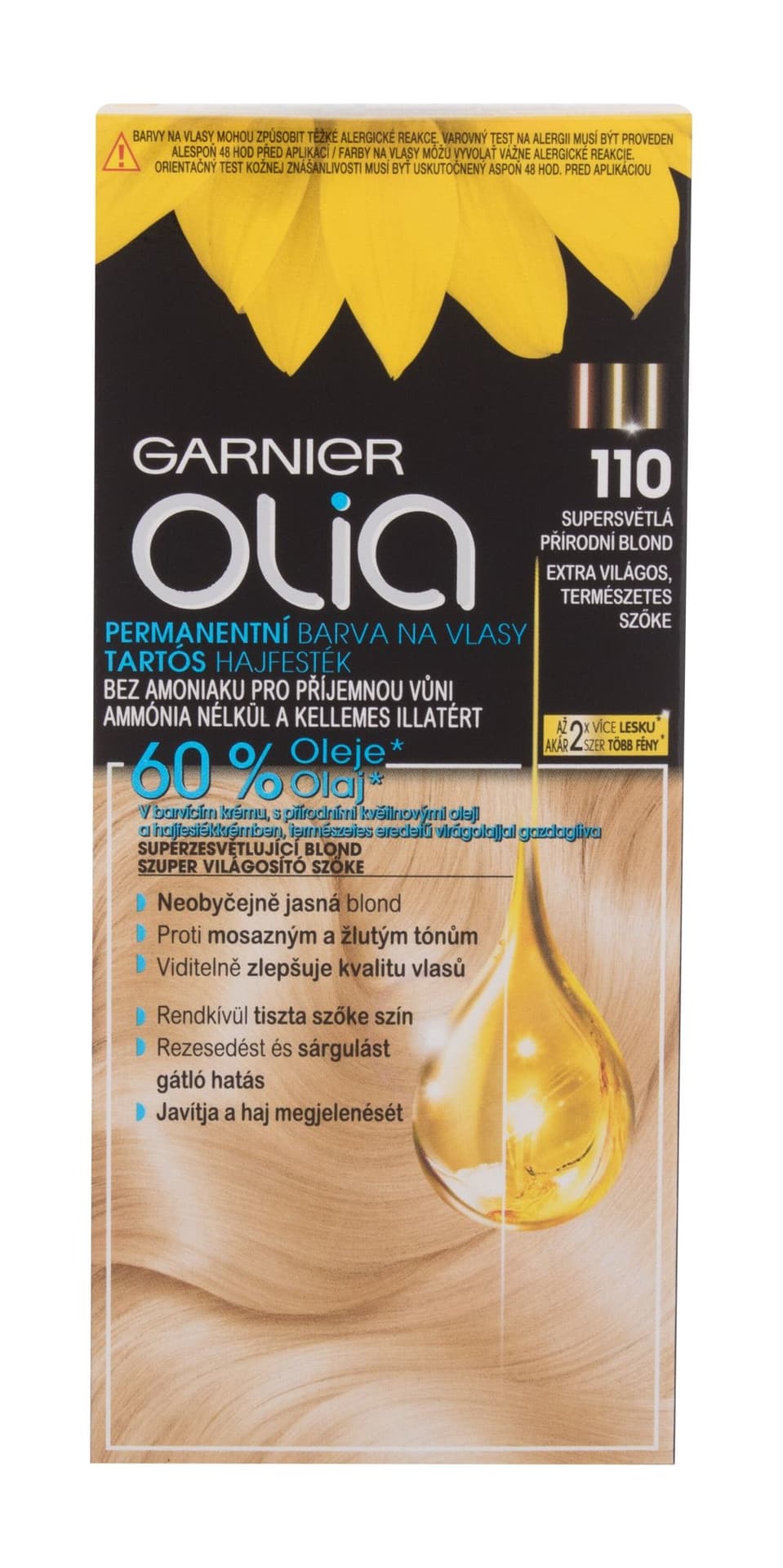 

Garnier 110 Superlight Natural Blonde Olia Farba do włosów 50g (W)