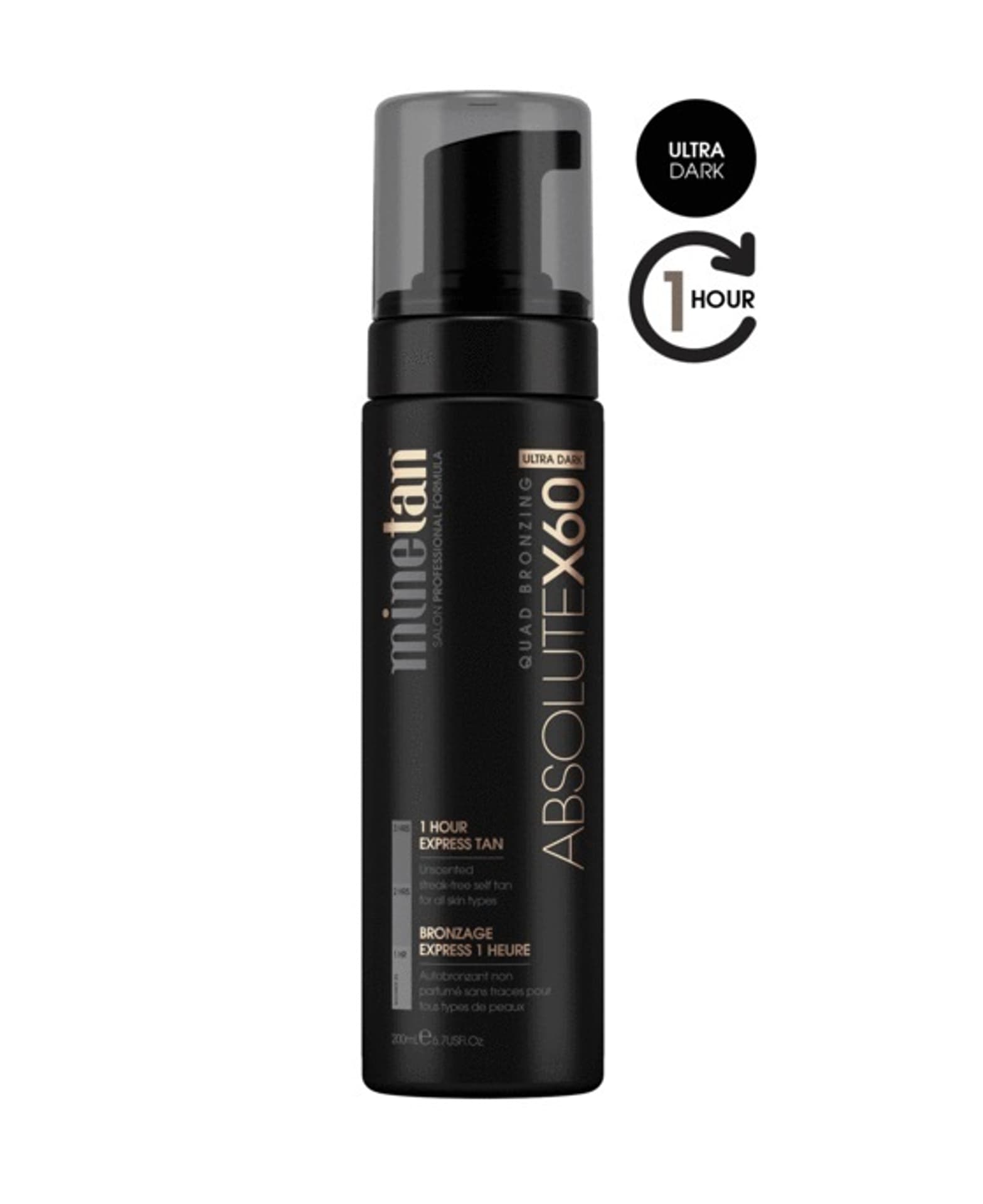 

MineTan Self Tan Foam Absolute X60 Ultra Dark Samoopalacz 200ml (W)