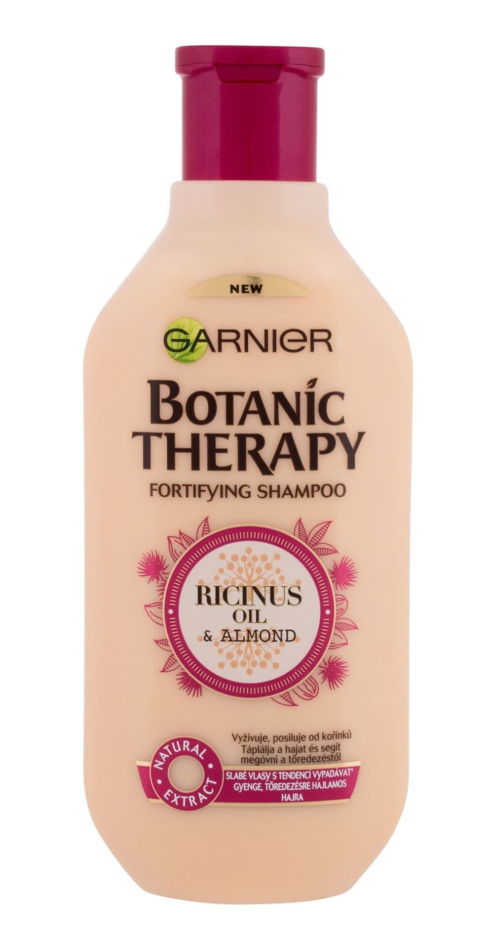 

Garnier Ricinus Oil Almond Botanic Therapy Szampon do włosów 400ml (W)