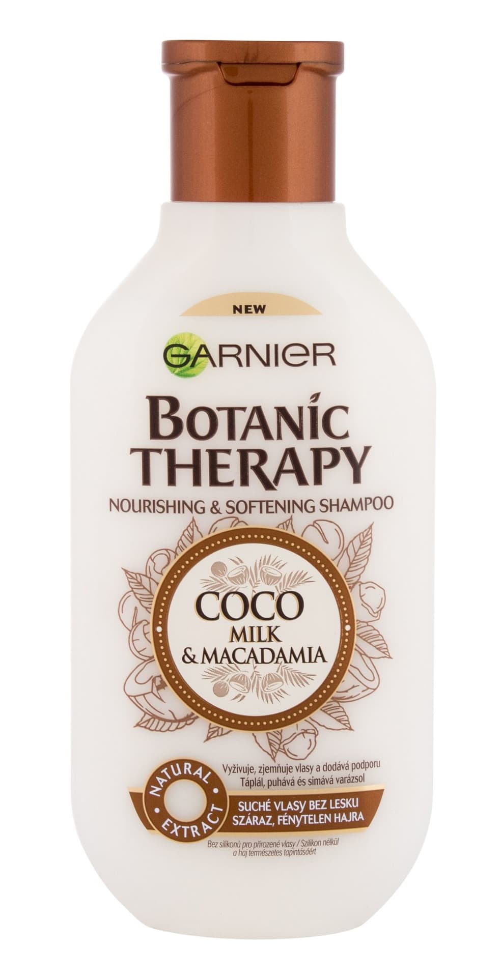 

Garnier Coco Macadamia Botanic Therapy Szampon do włosów 250ml (W)