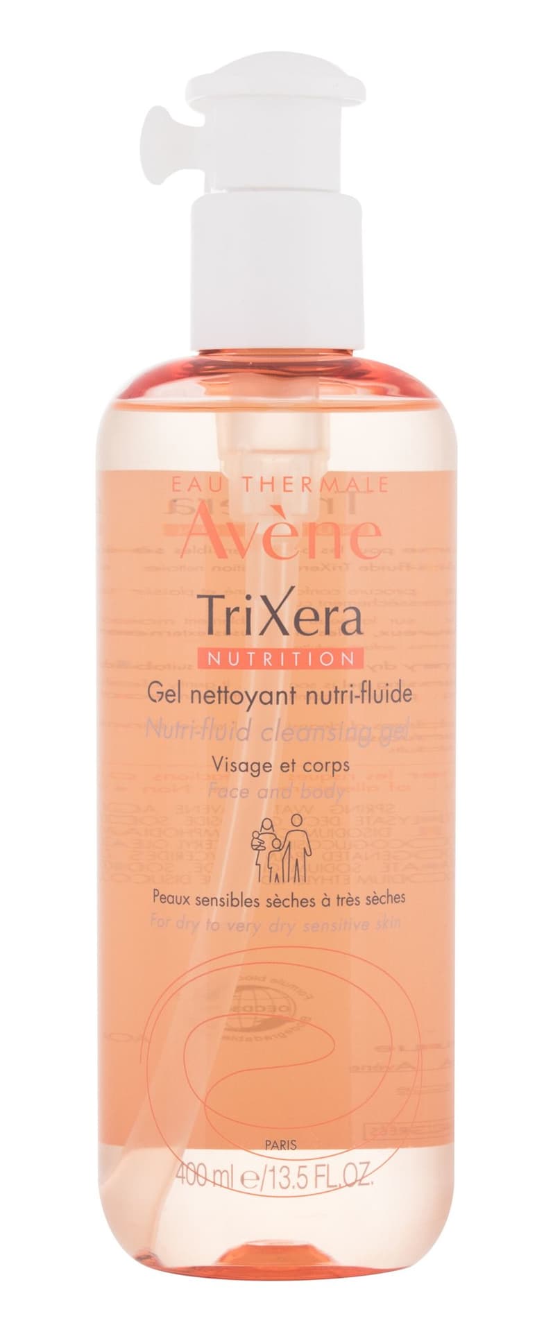 

Avene Nutri-Fluid TriXera Żel pod prysznic 400ml (U)