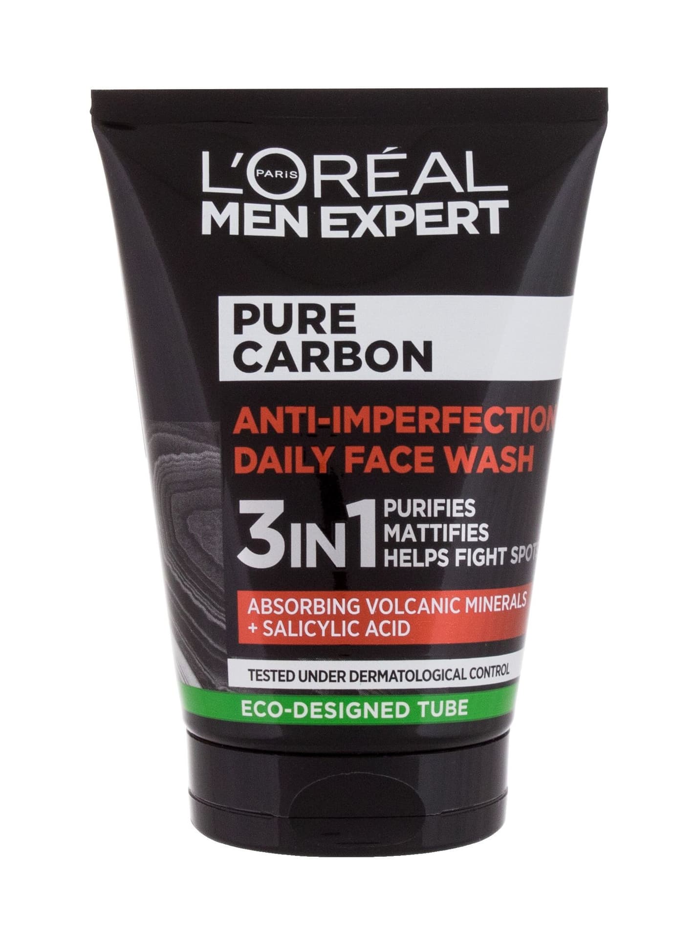 

L´Oréal Paris Pure Carbon Anti-Imperfection Men Expert 3in1 Żel oczyszczający 100ml (M)