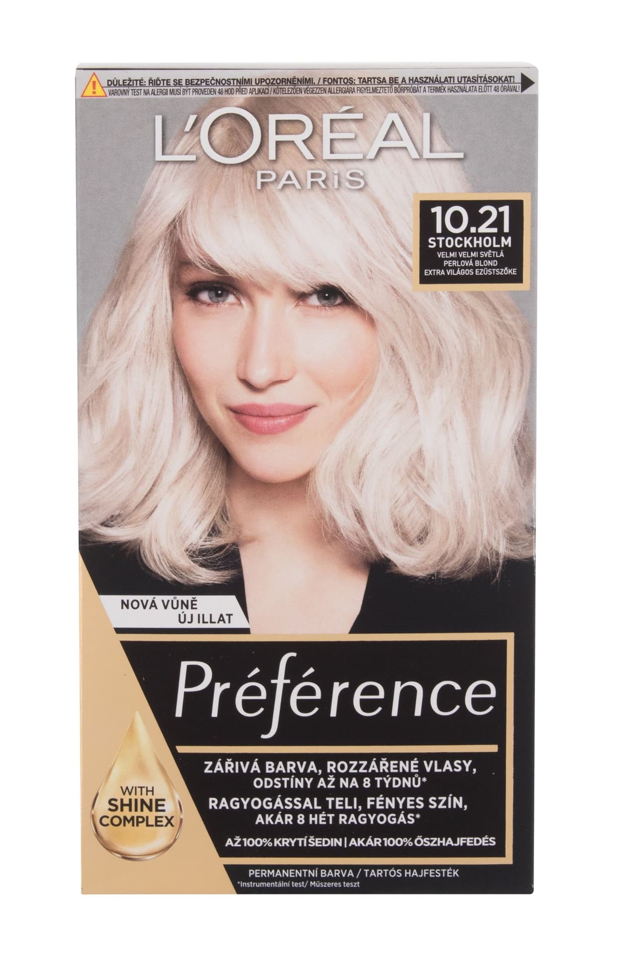 

L´Oréal Paris 10,21 Stockholm Préférence Farba do włosów 60ml (W)