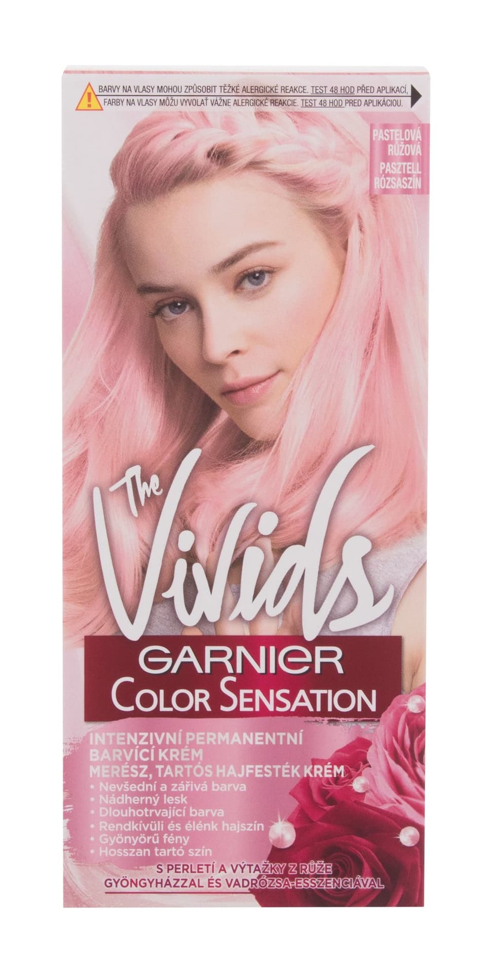 

Garnier Pastel Pink The Vivids Color Sensation Farba do włosów 40ml (W)