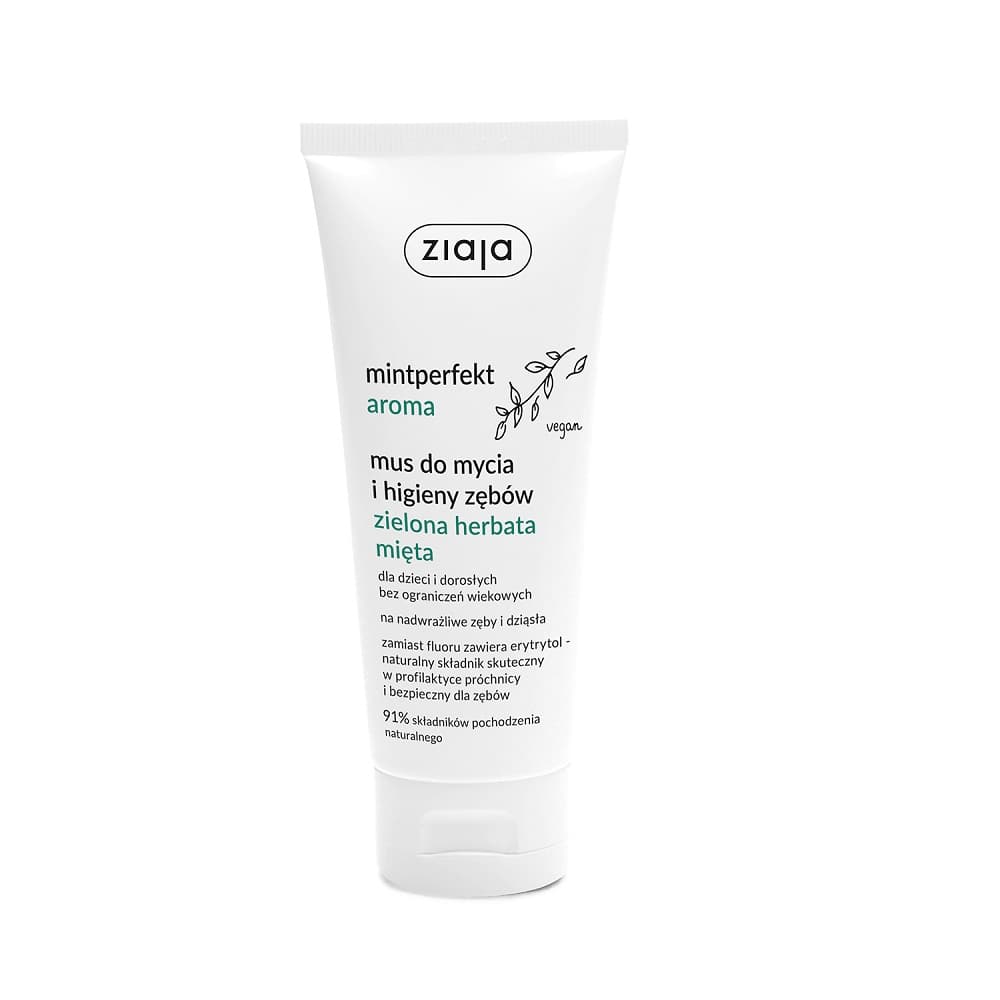 

Ziaja Mintperfekt Aroma mus do mycia i higieny zębów Zielona Herbata Mięta 100ml