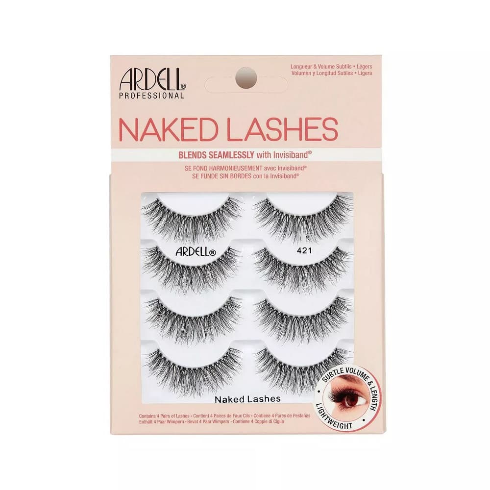 

Ardell Black 421 Naked Lashes Sztuczne rzęsy 4 szt (W)