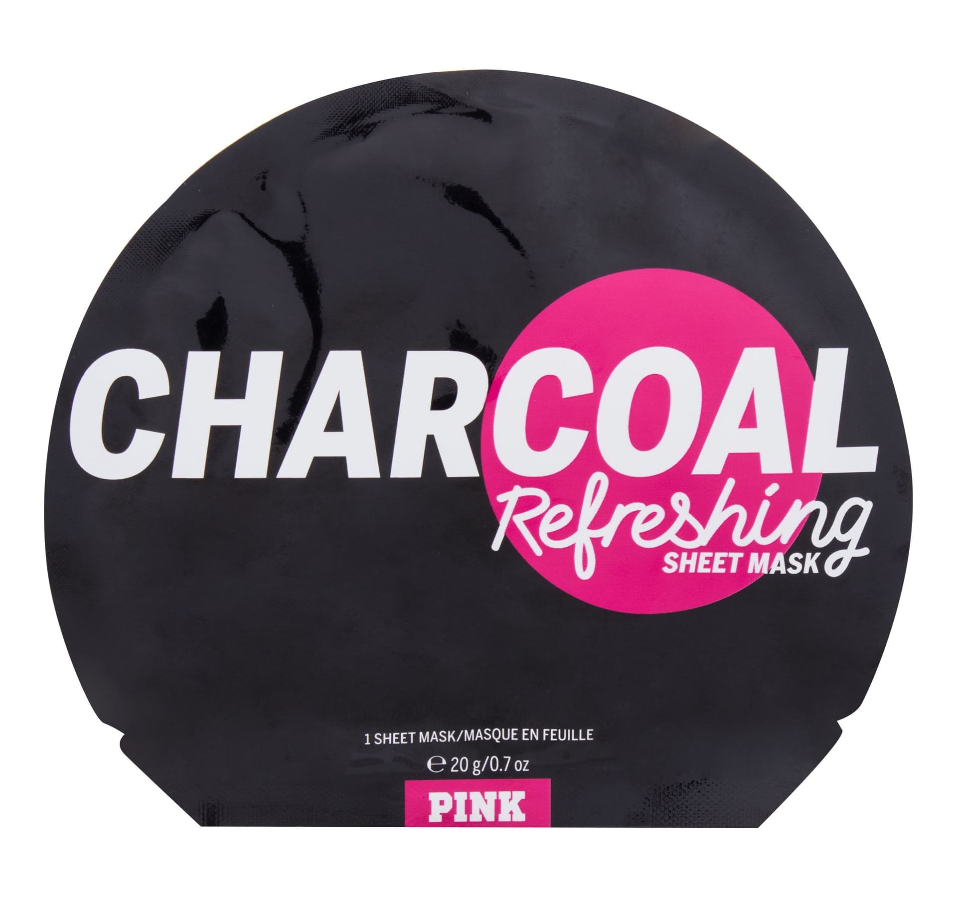 

Pink Refreshing Sheet Mask Charcoal Maseczka do twarzy 1 szt (W)