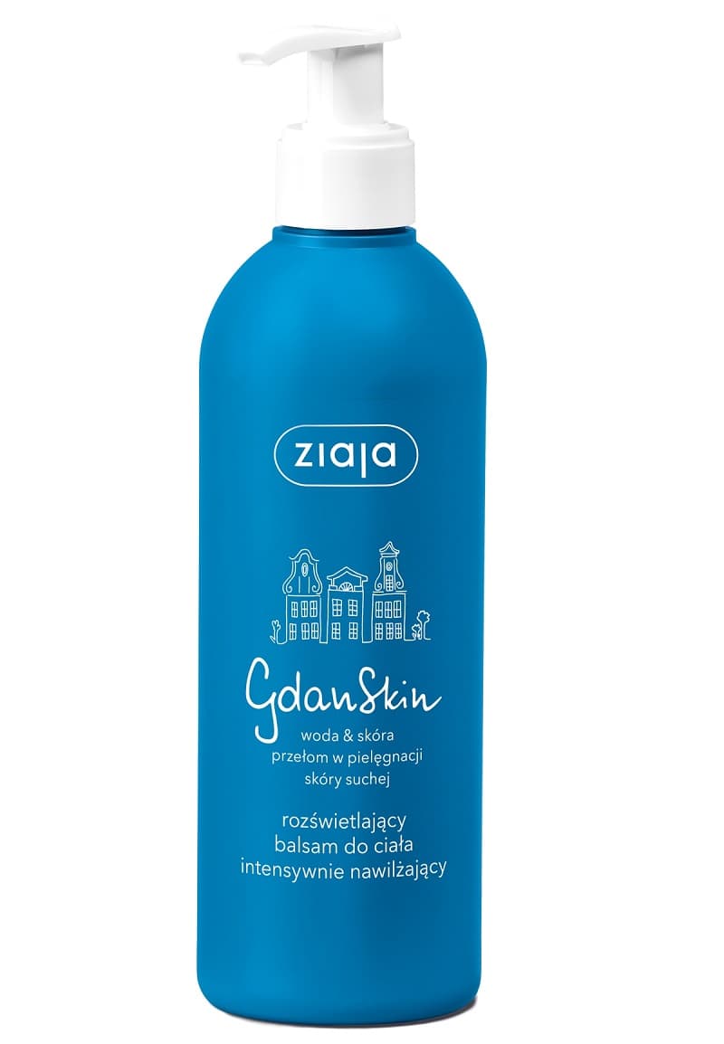 

Ziaja GdanSkin rozświetlający balsam do ciała intensywnie nawilżający 300ml