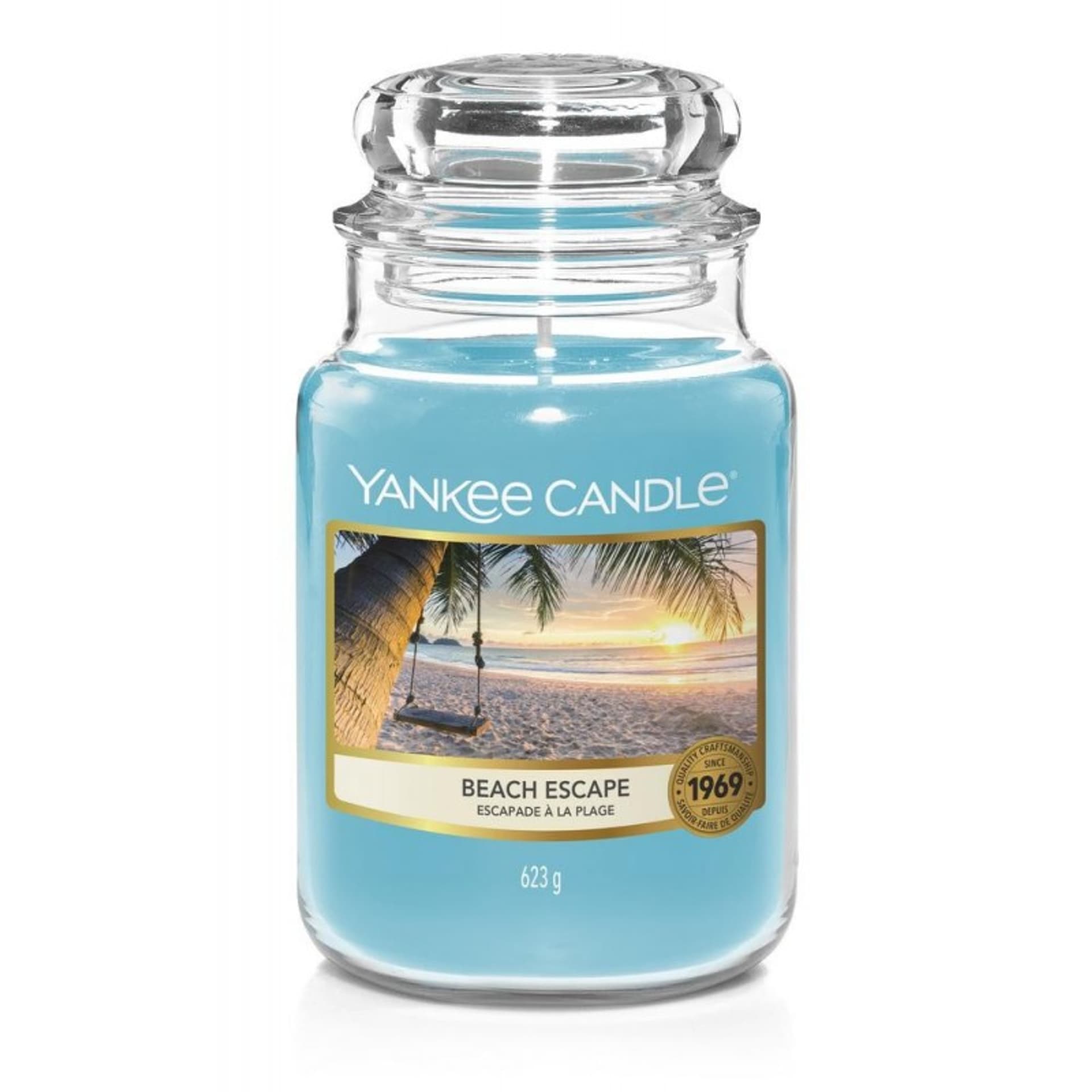 

Yankee Candle Świeca zapachowa duży słój Beach Escape 623g