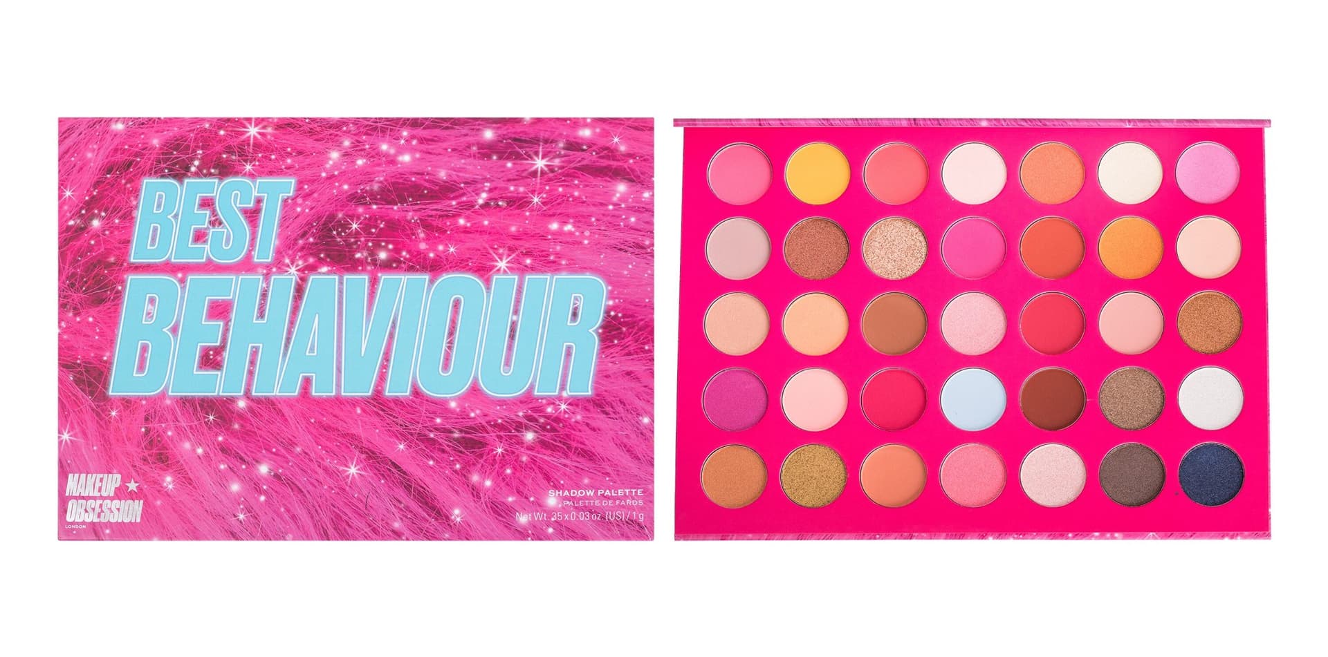 

Makeup Obsession Best Behaviour Cienie do powiek 35g (W)
