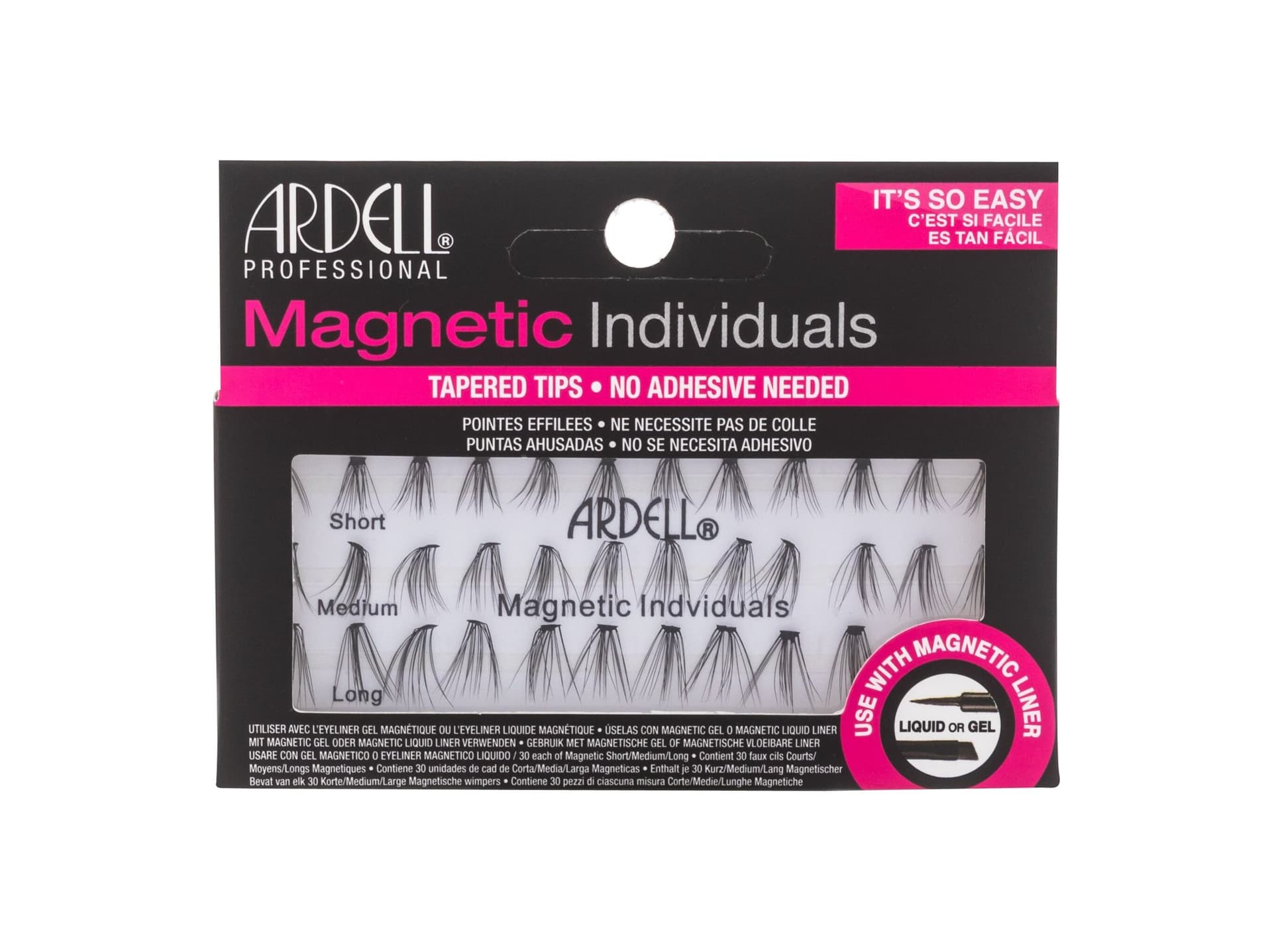 

Ardell Individuals Magnetic Sztuczne rzęsy 36 szt Magnetyczne rzęsy 12 szt.Short Black + magnetyczne rzęsy 12 szt. Medium Black + magnetyczne rzęsy 12 szt. Long Black (W)