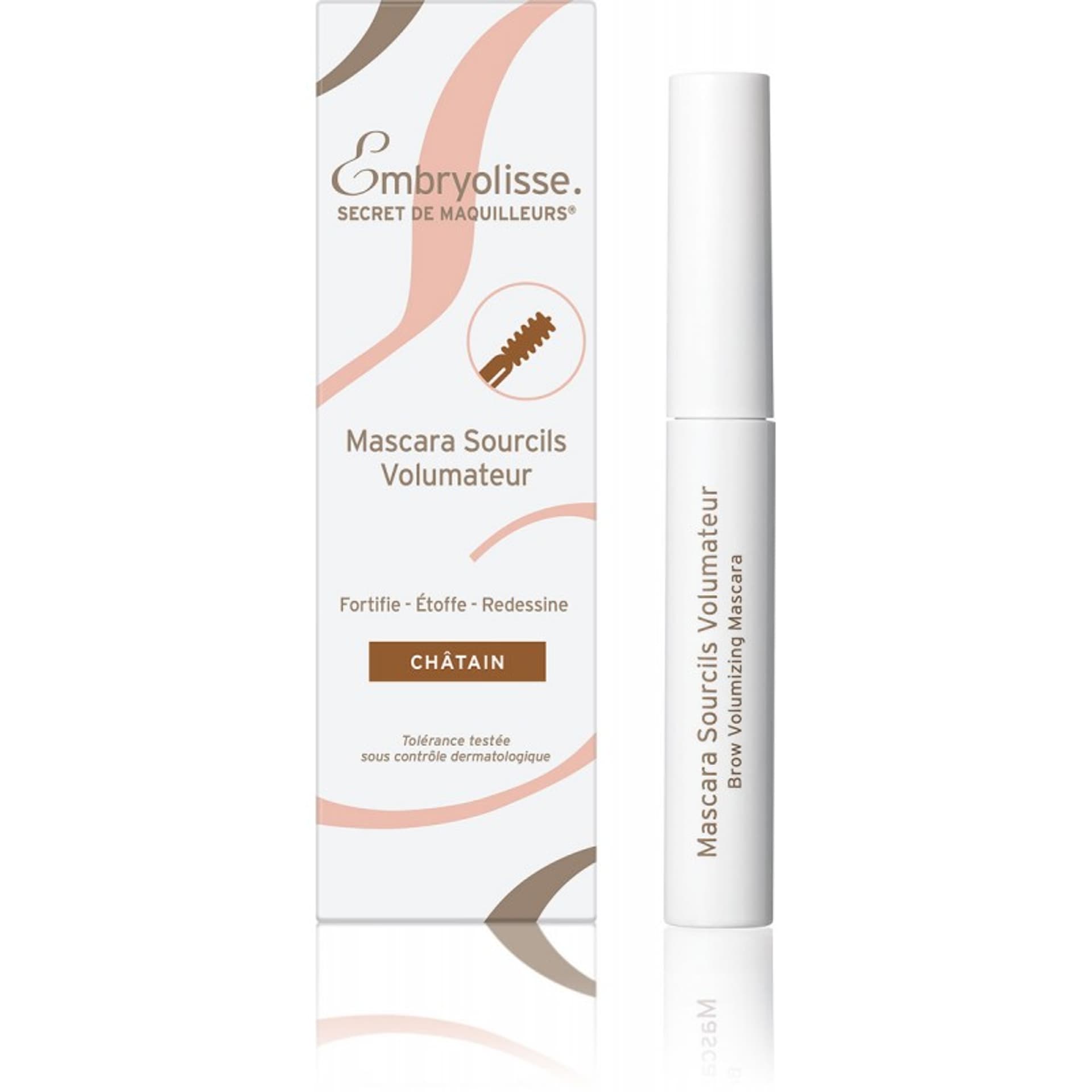 

Embryolisse Brow Volumizing Mascara pogrubiająca maskara i pielęgnujące serum do brwi 2w1 Light Brown 5ml
