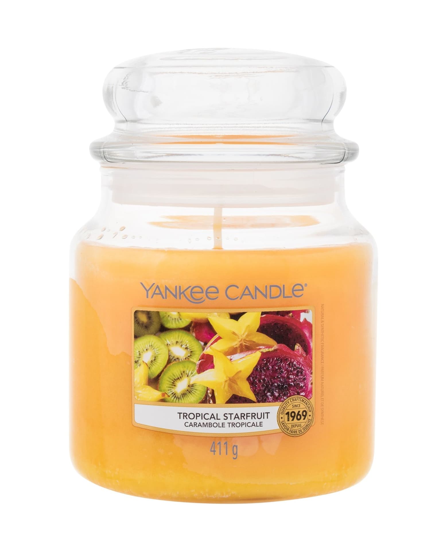 

Yankee Candle Tropical Starfruit Świeczka zapachowa 411g (U)
