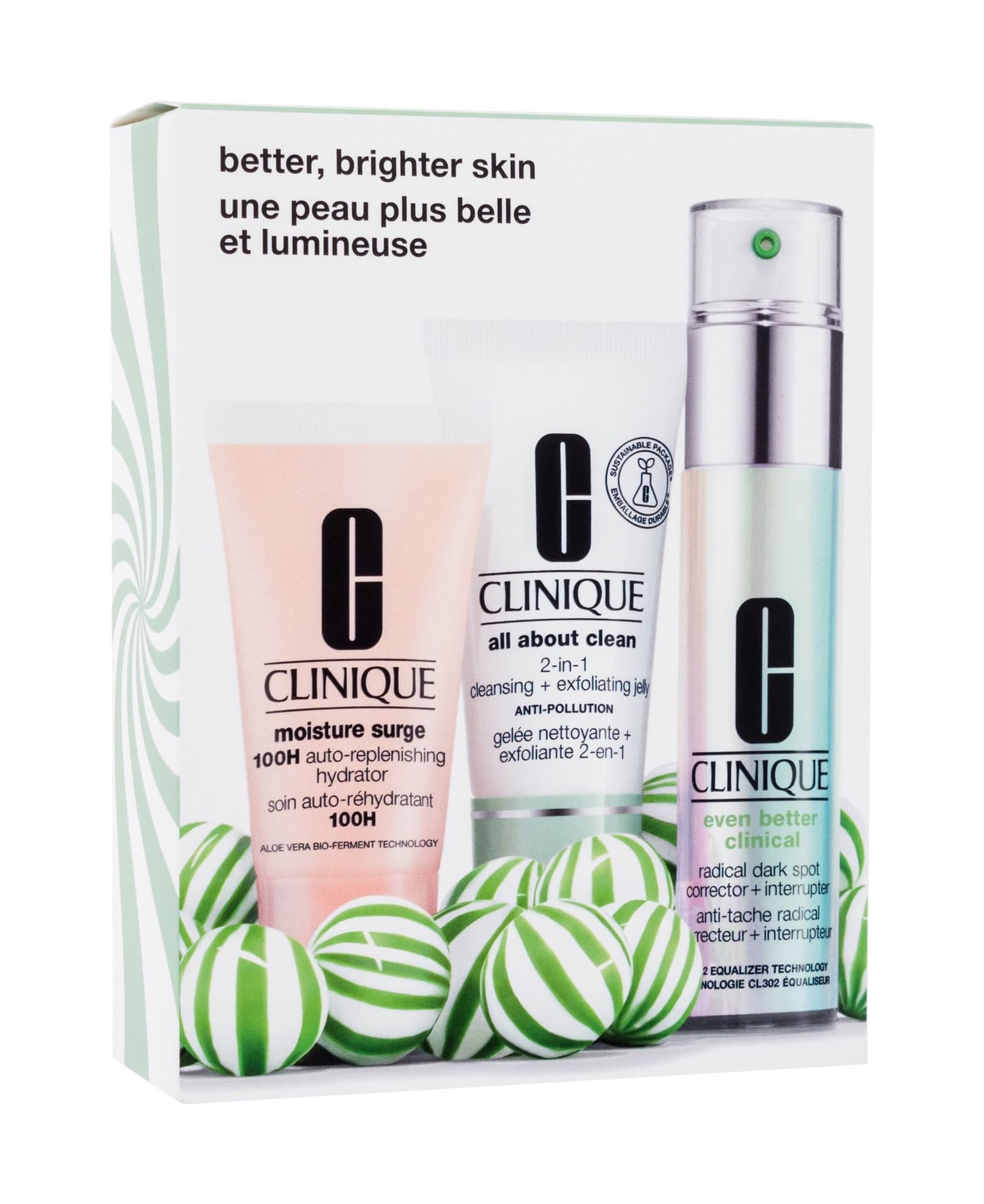 

Clinique Gift Set Even Better Clinical zestaw Serum do twarzy 30ml + oczyszczający żel do twarzy 30ml + krem do twarzy 30ml (W)