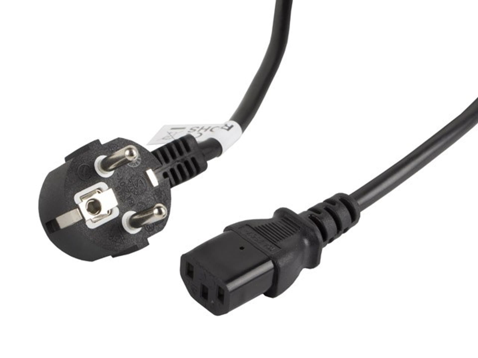 

Kabel zasilający CEE 7/7 - IEC 320 C13 VDE 3M czarny