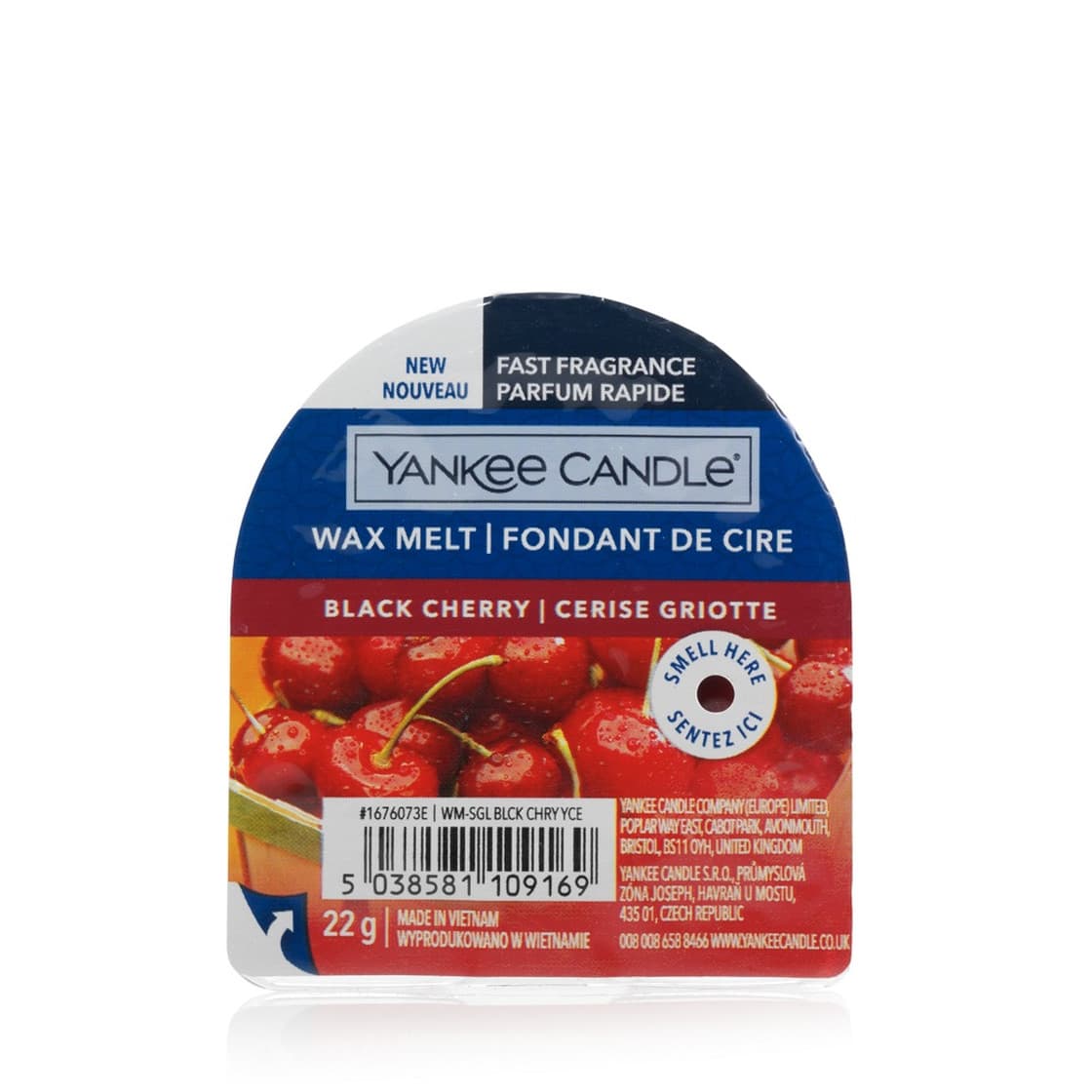 

Yankee Candle Wax Melt wosk zapachowy Black Cherry 22g