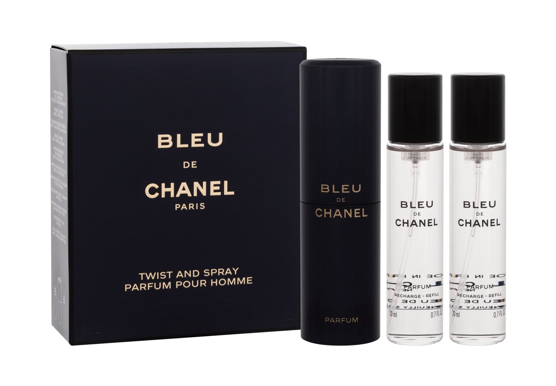 

Chanel Bleu de Chanel Twist and Spray Perfumy 3x20ml (M)