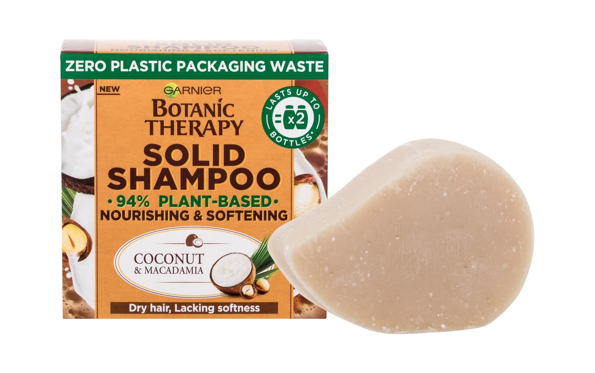 

Garnier Coco Macadamia Solid Shampoo Botanic Therapy Szampon do włosów 60g (W)