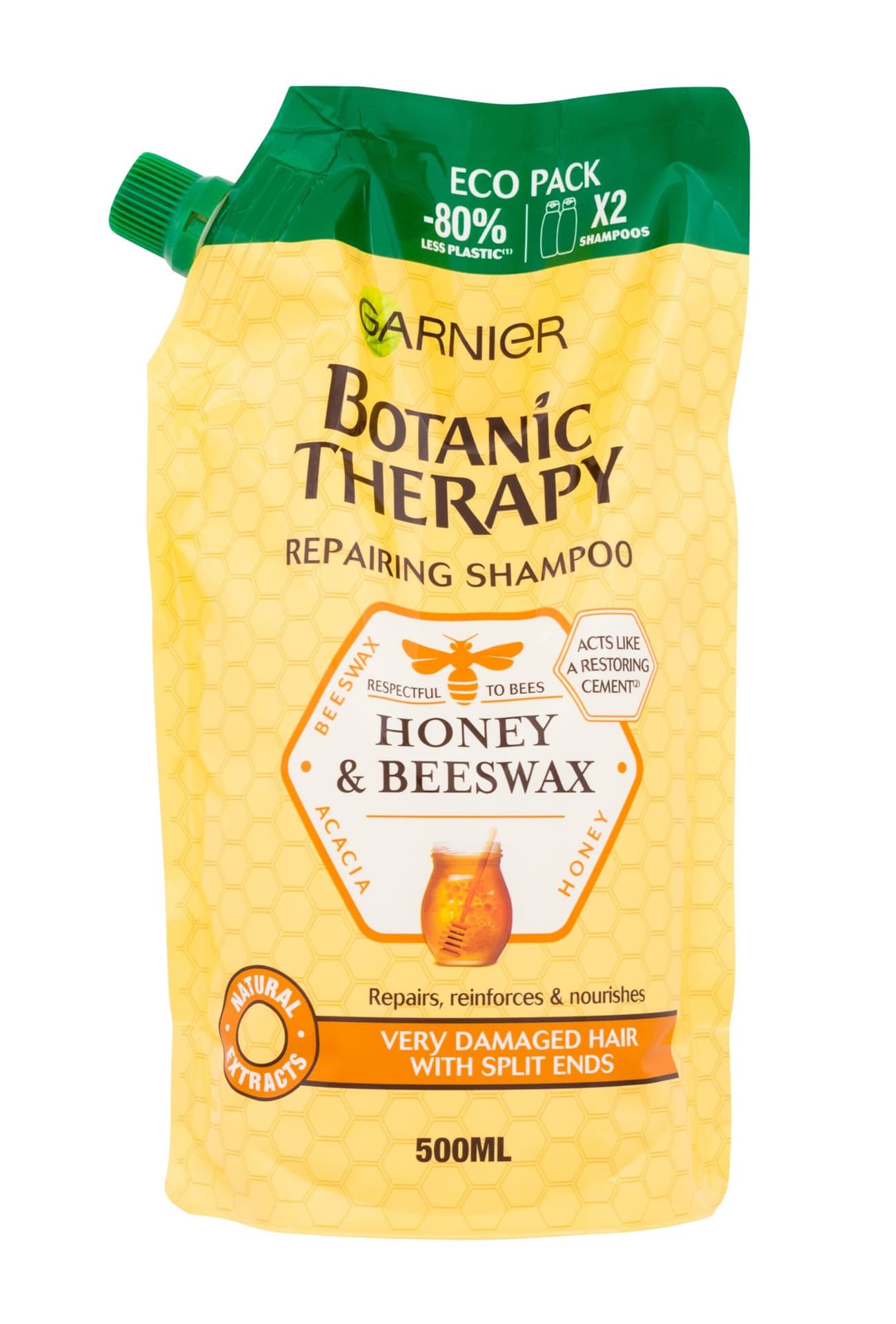 

Garnier Honey Beeswax Botanic Therapy Napełnienie Szampon do włosów 500ml (W)