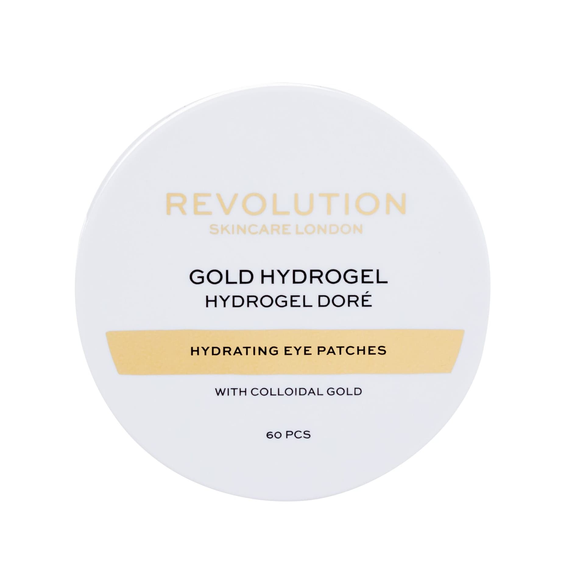 

Revolution Skincare Gold Eye Hydrogel Hydrating Eye Patches with Colloidal Gold hydrożelowe płatki pod oczy 60szt.