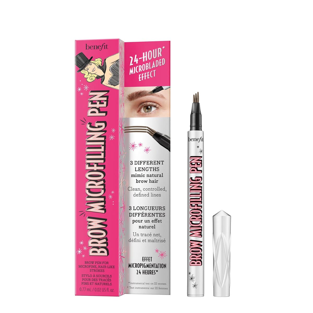 

Benefit Brow Microfilling Pen pisak do brwi 3.5 Medium Brown 0.77g