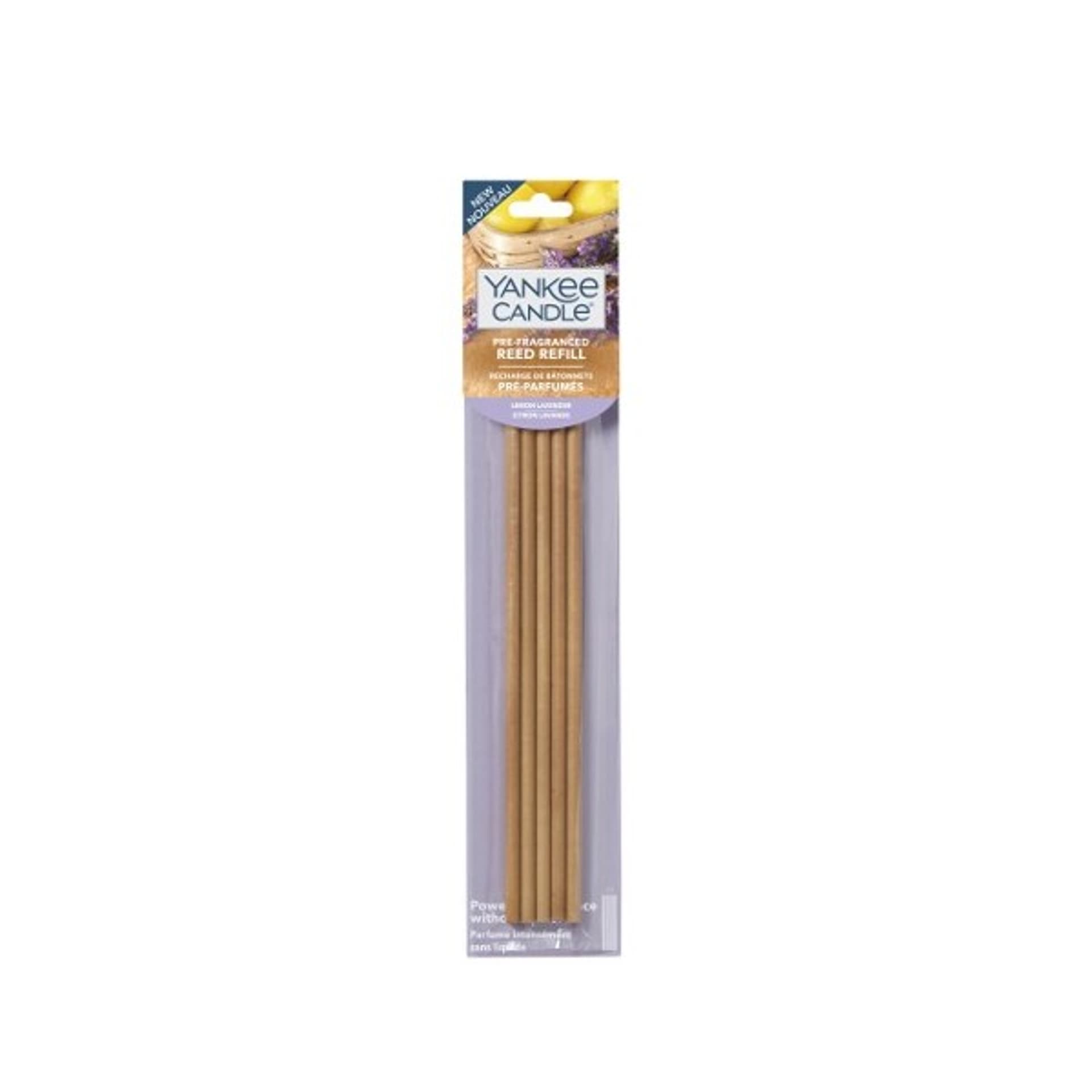 

Yankee Candle Pre-Fragranced Reed Refill Lemon Lavender Odświeżacz w sprayu i dyfuzorze 5 szt (U)