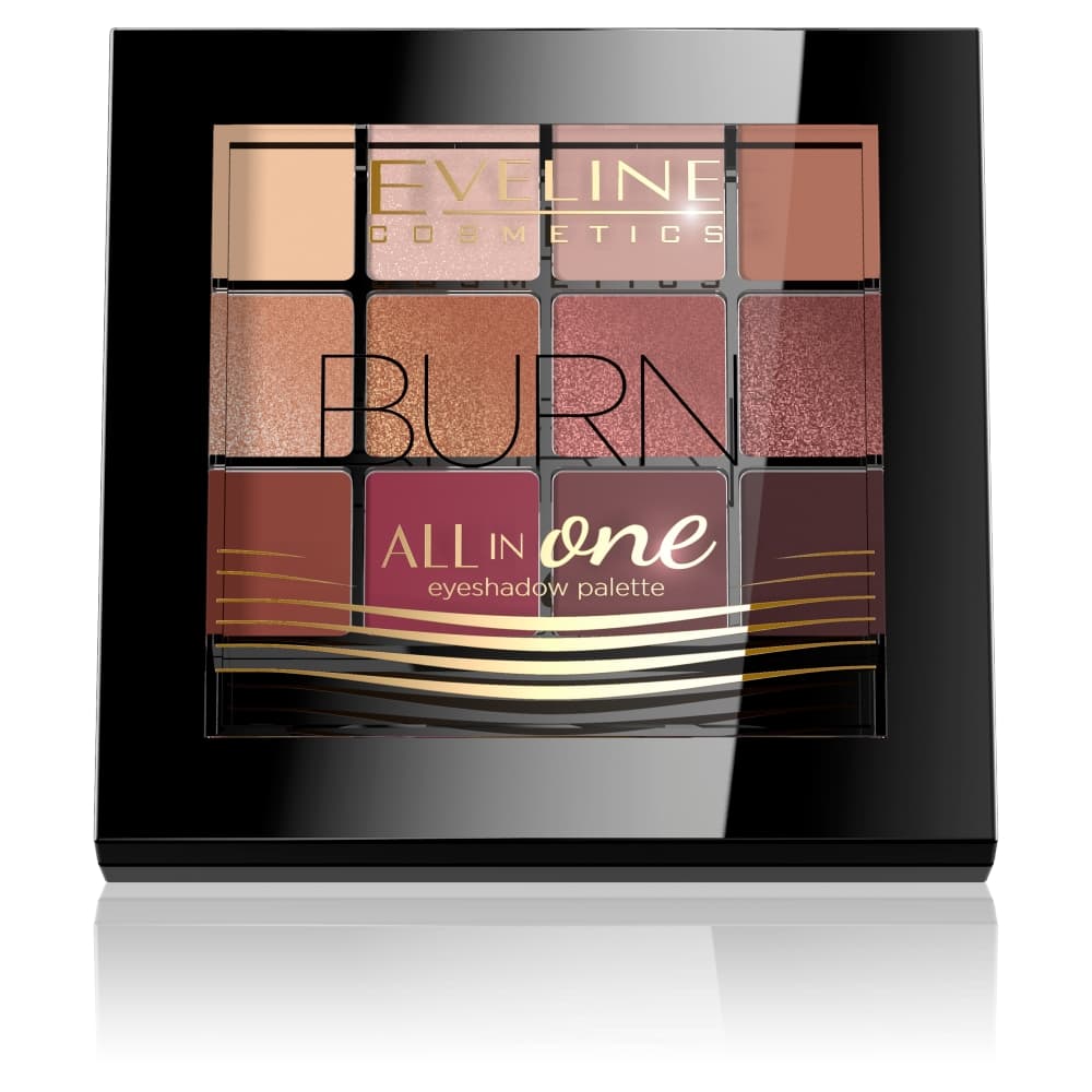 

Eveline All in One Eyeshadow Palette Cienie do powiek Burn - paletka 12g
