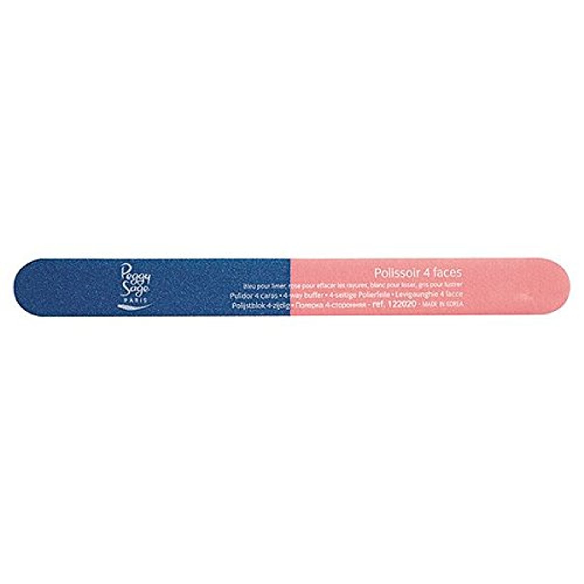 

Peggy Sage 4-Way Nail Buffer polerka do paznokci czterostronna duża 1szt