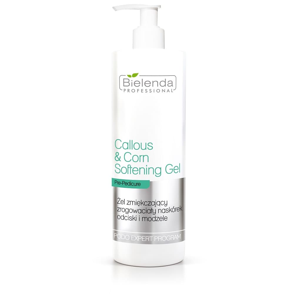 

BIELENDA PROFESSIONAL Callous Corn Softening Gel żel zmiękczający zrogowaciały naskórek odciski i modzele 500ml