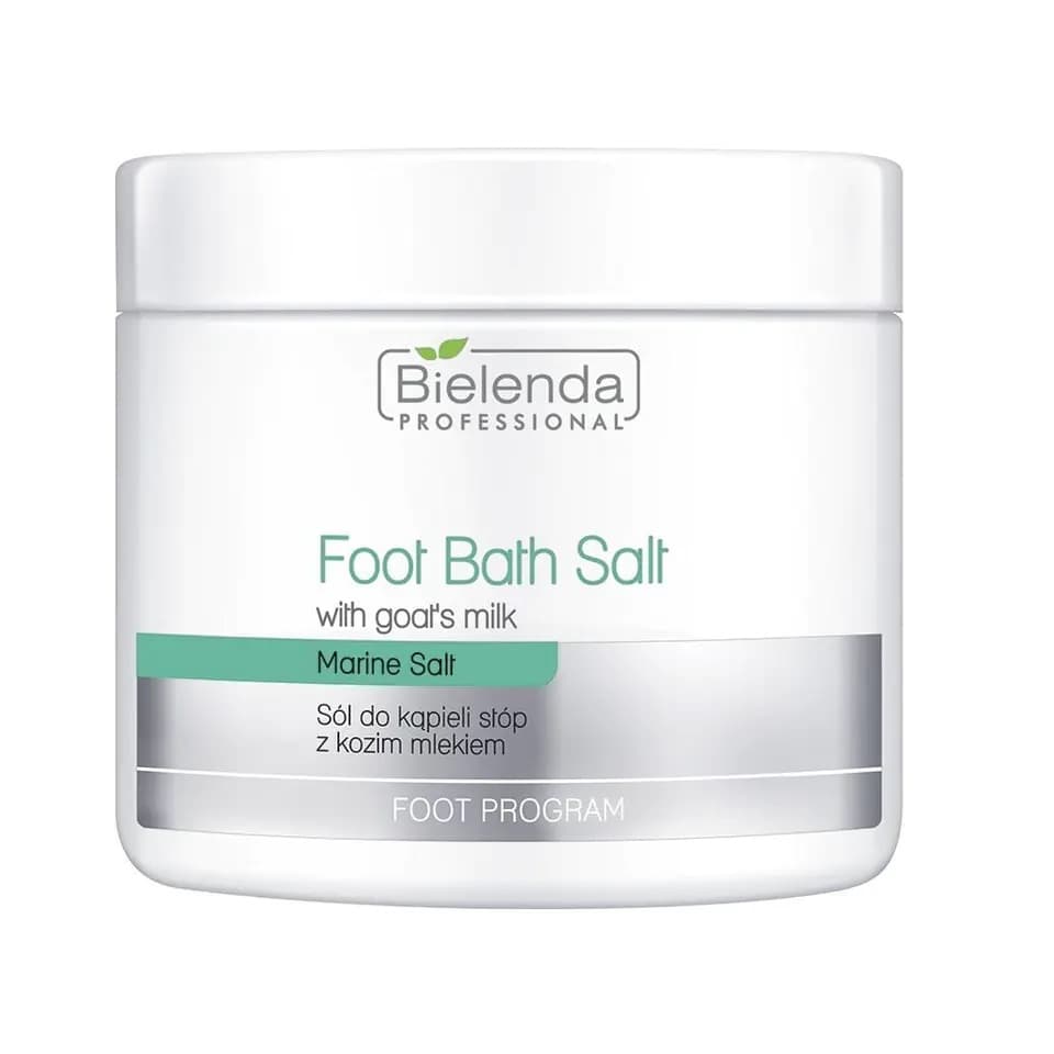 

Bielenda Professional Foot Bath Salt With Goats's Milk sól do kąpieli stóp z kozim mlekiem 600g