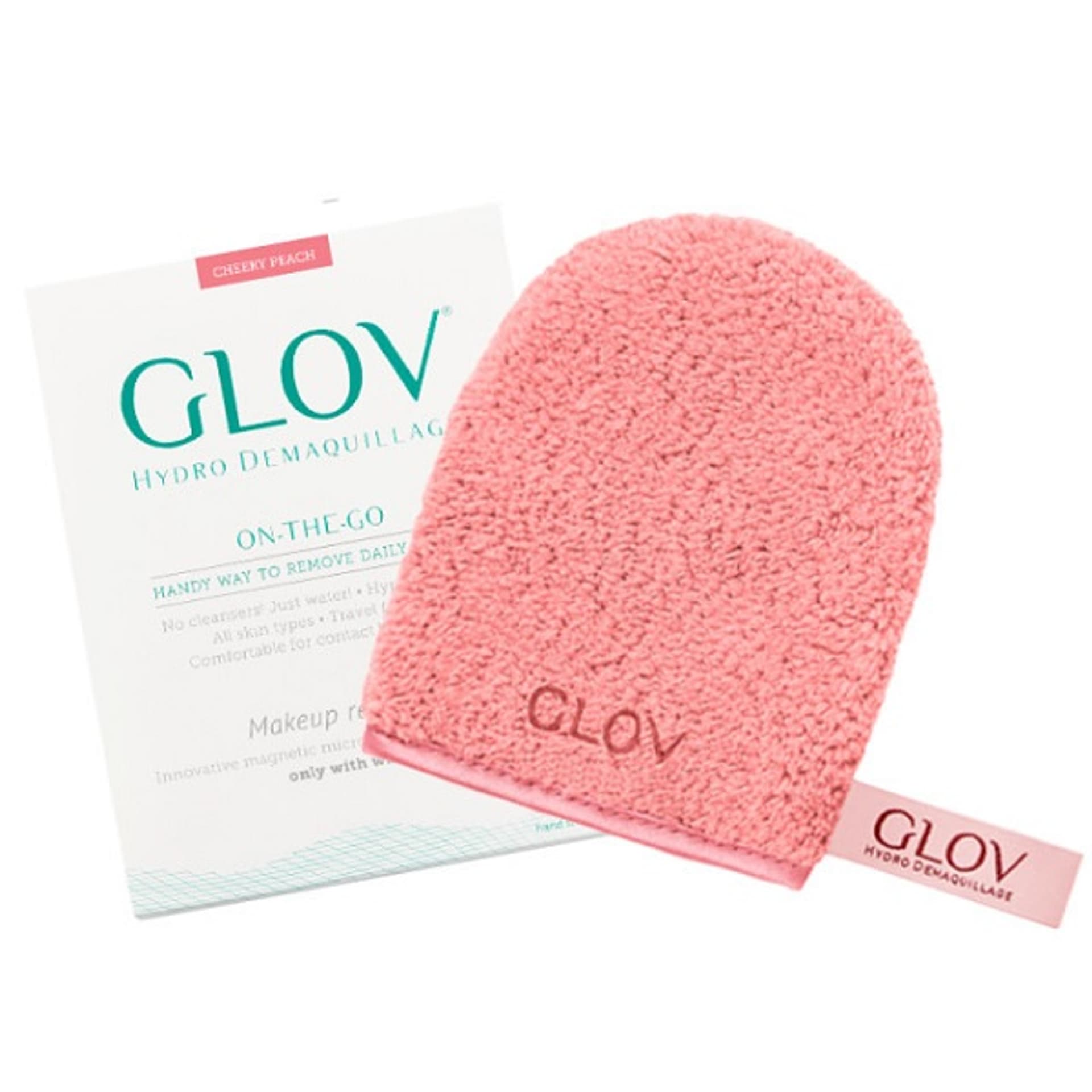 

GLOV On-The-Go Makeup Remover rękawiczka do demakijażu Cheeky Peach