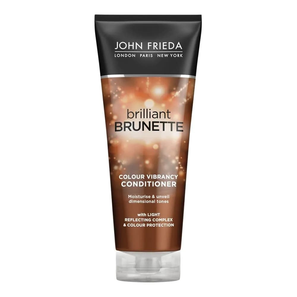 

John Frieda Brilliant Brunette Colour Protecting odżywka nawilżająca do ciemnych włosów 250ml
