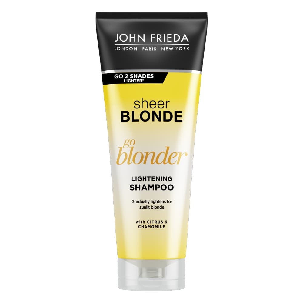 

John Frieda Sheer Blonde Go Blonder szampon rozjaśniający włosy 250ml
