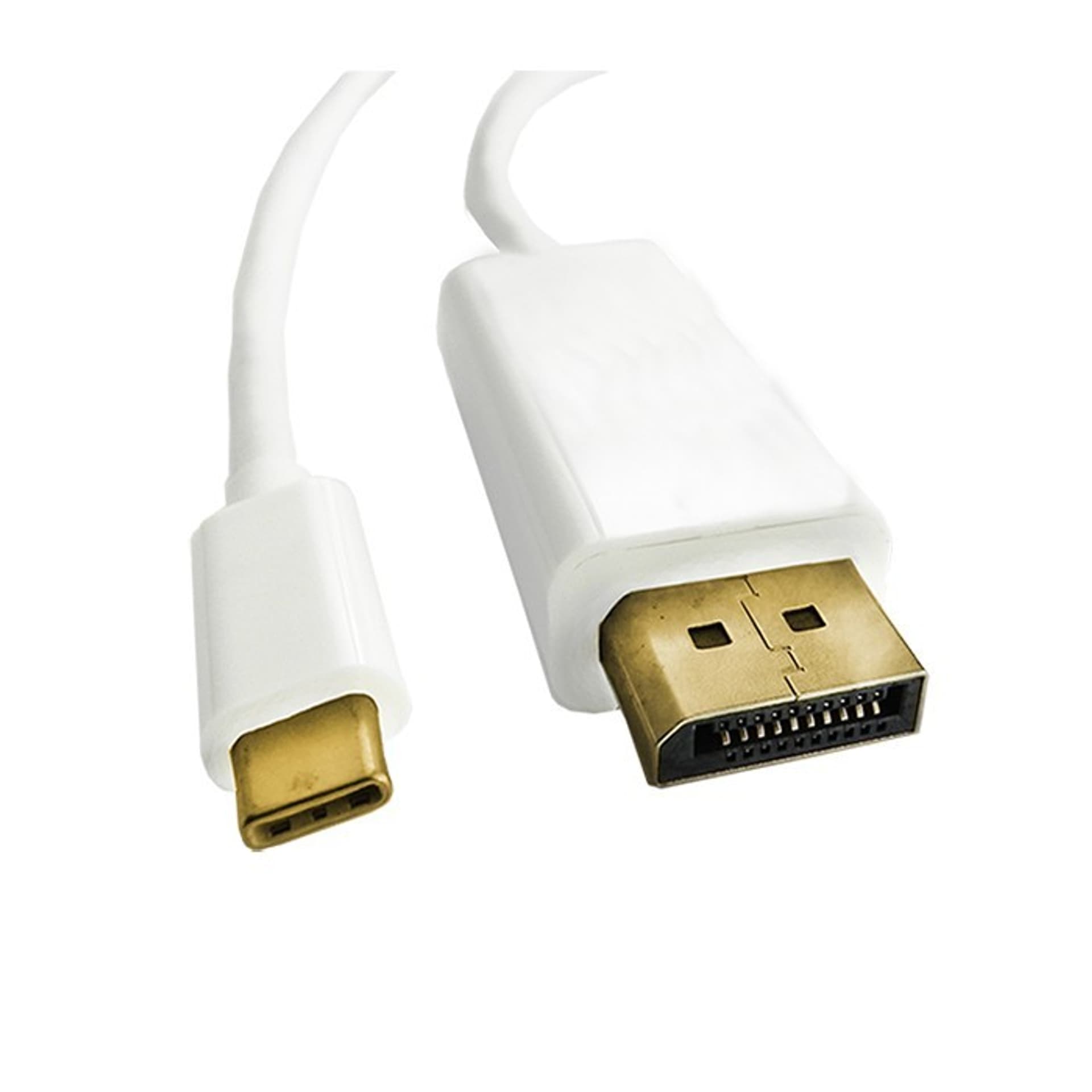 

Kabel DisplayPort Alternate mode | USB 3.1 typC męski /DisplayPort męski | 4Kx2K | 2m