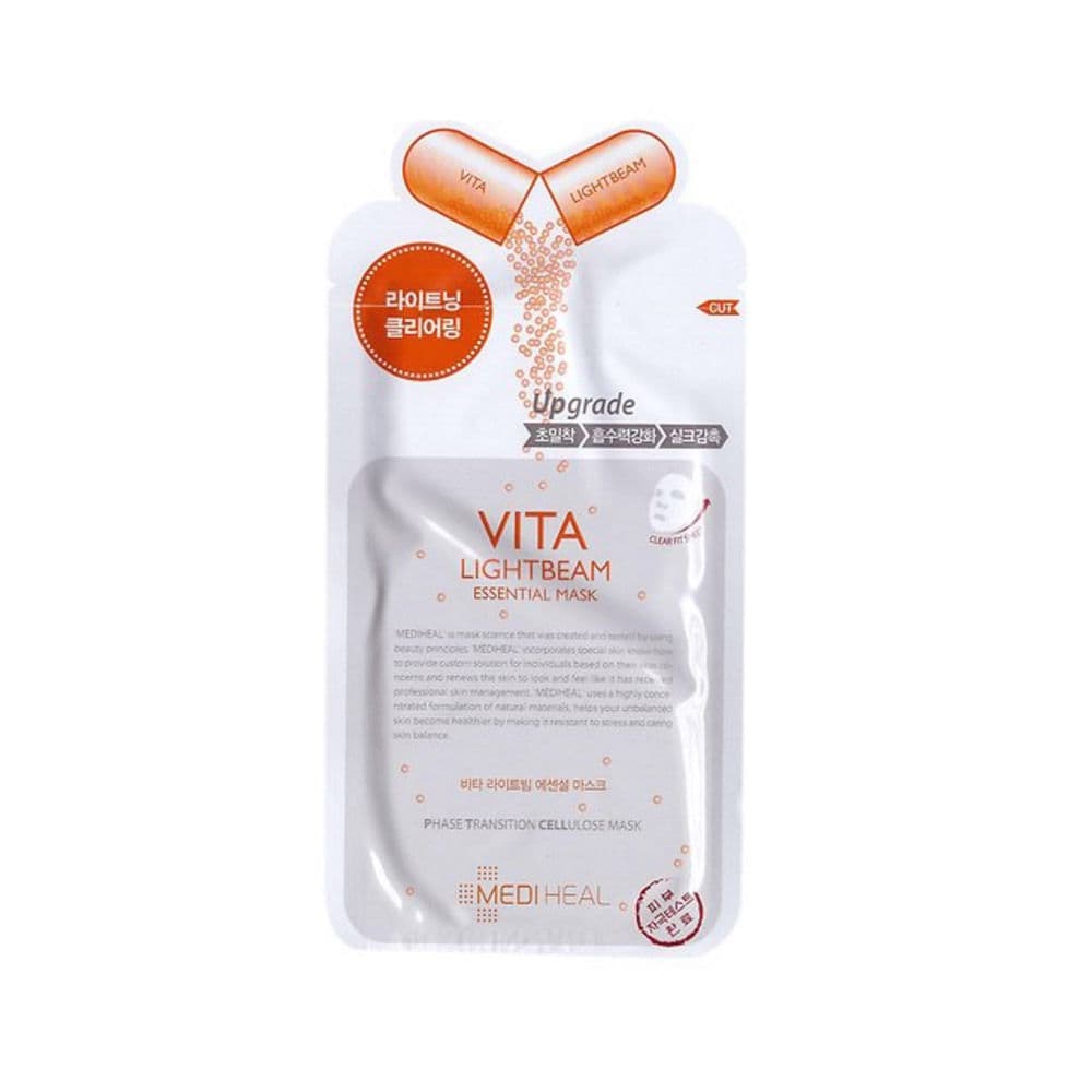 

Mediheal Vita Lightbeam Essential Mask EX wyrównująca koloryt maska do twarzy 24ml