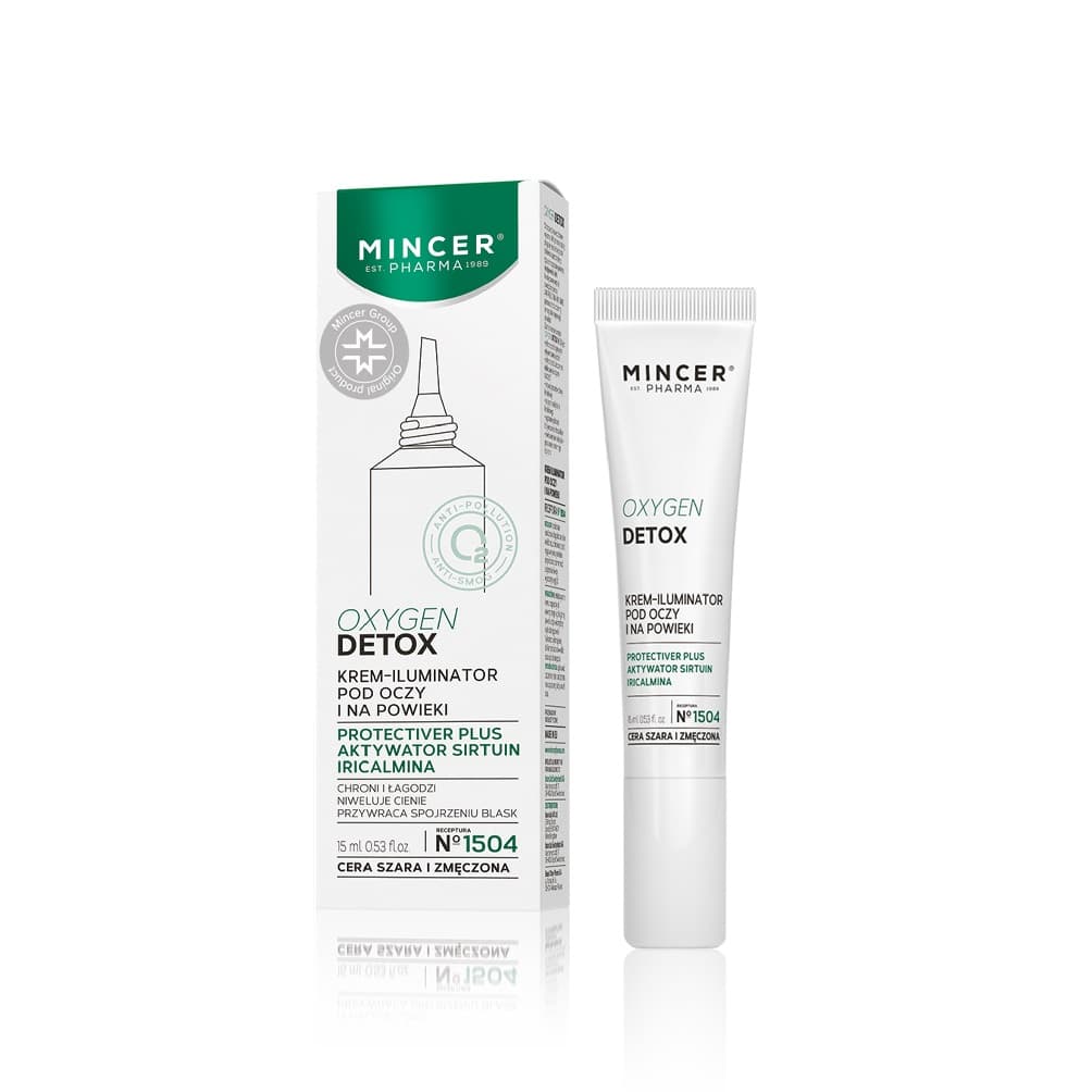 

Mincer Pharma Oxygen Detox krem iluminator pod oczy i powieki No.1504 15ml